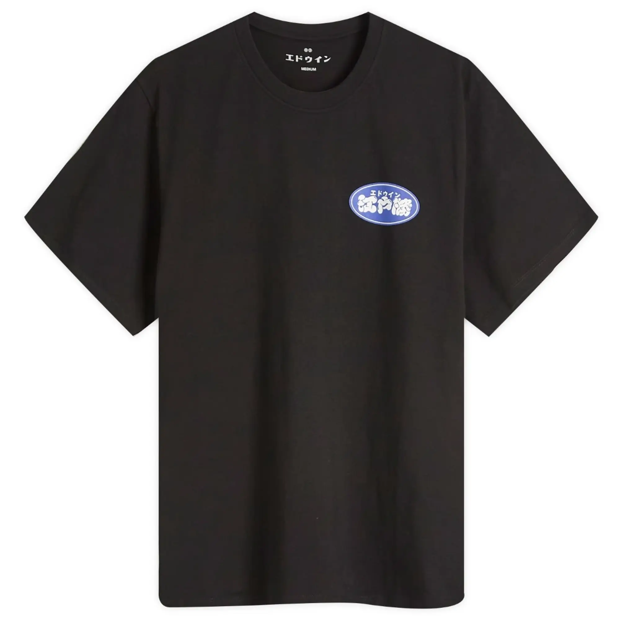 Edwin Cotton Edo Win Regular Fit Short Sleeve Logo T-Shirt