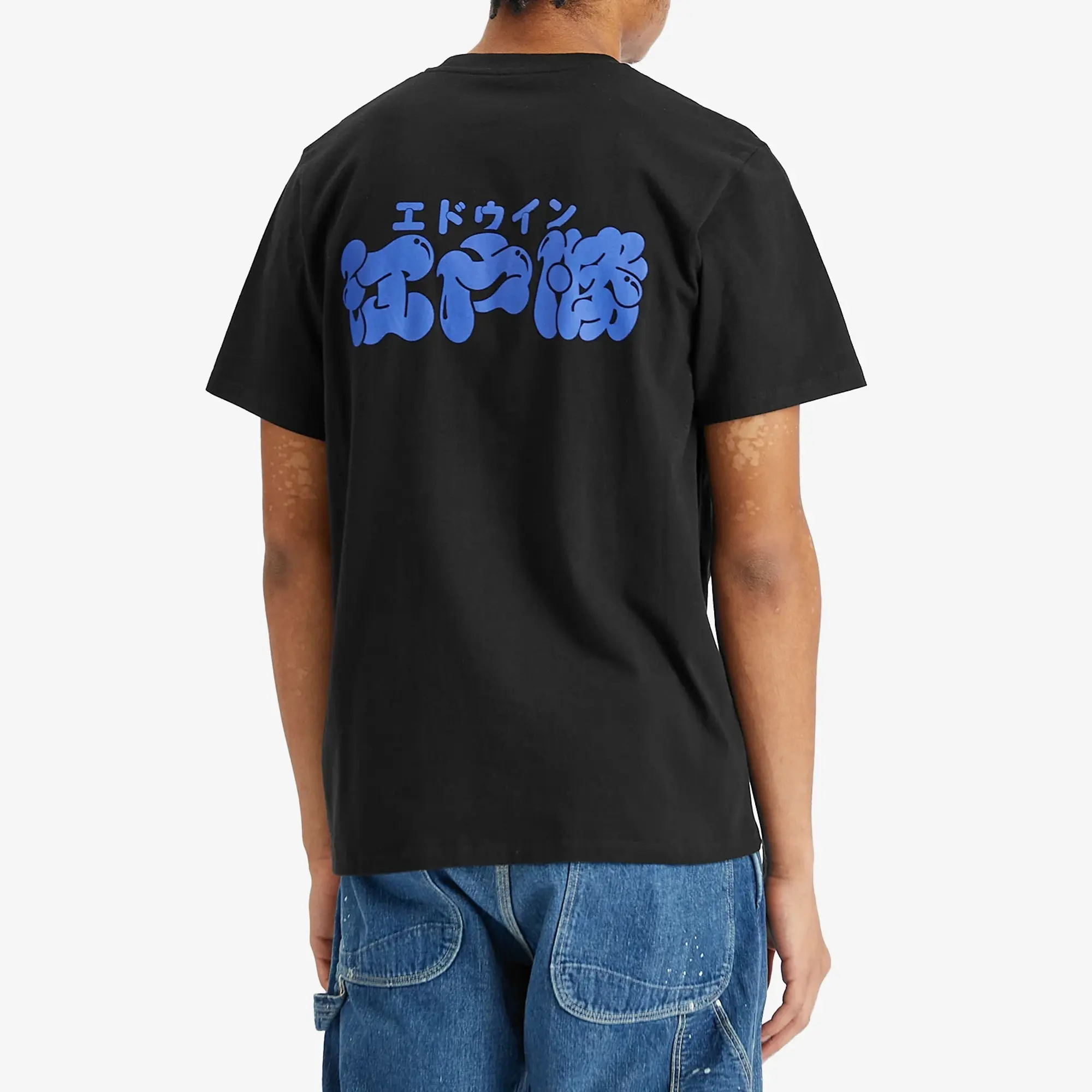 Edwin Cotton Edo Win Regular Fit Short Sleeve Logo T-Shirt