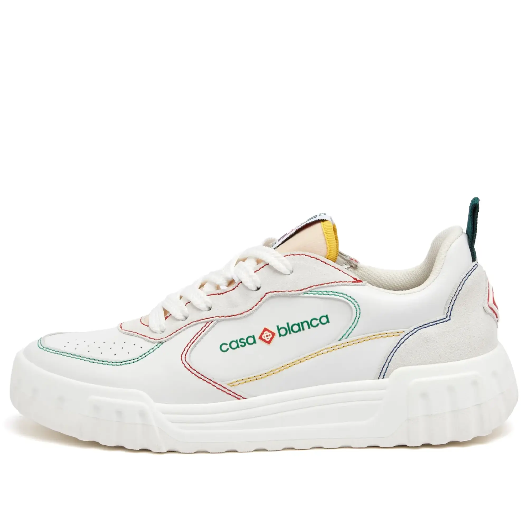 Casablanca Women's Court Sneaker White