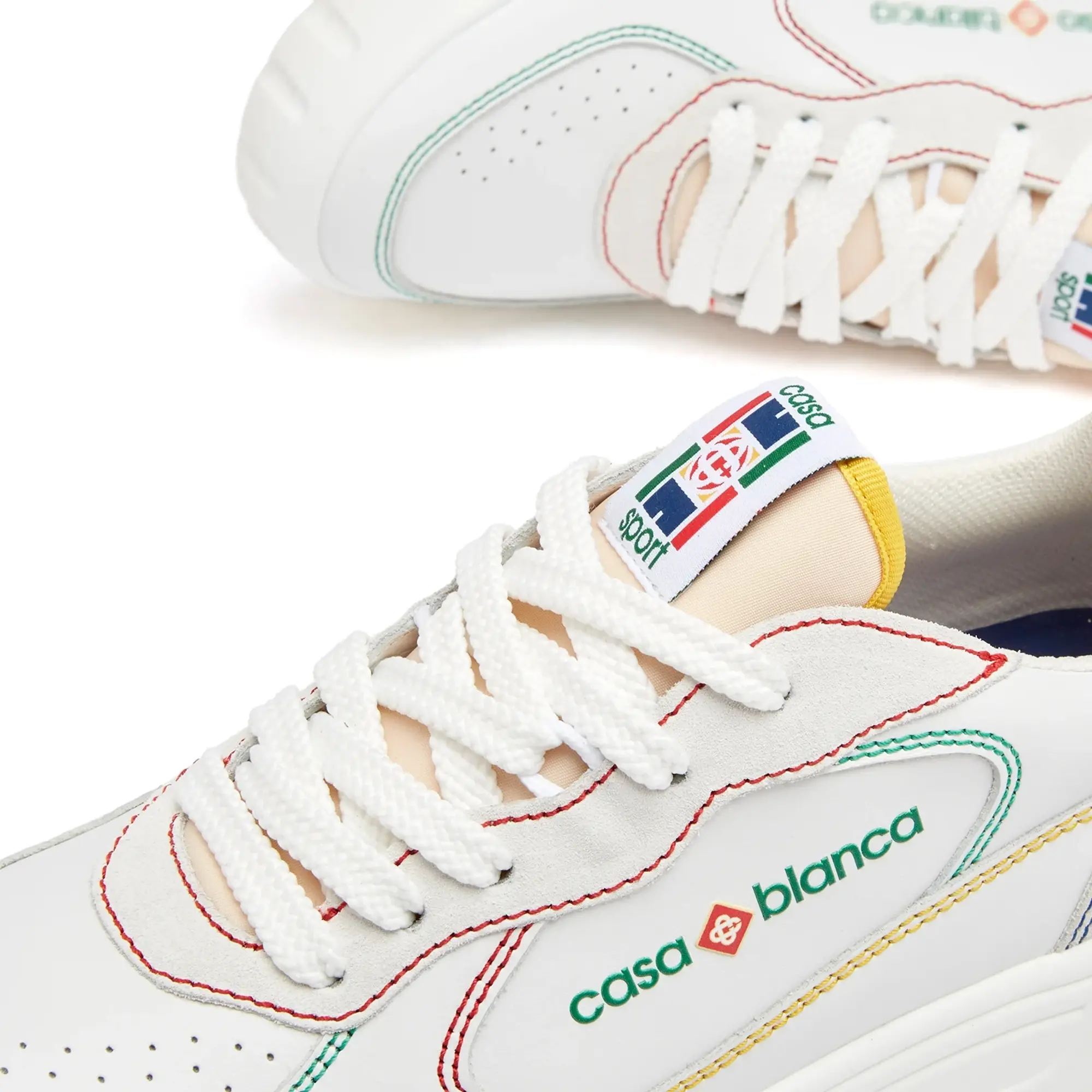 Casablanca Women's Court Sneaker White