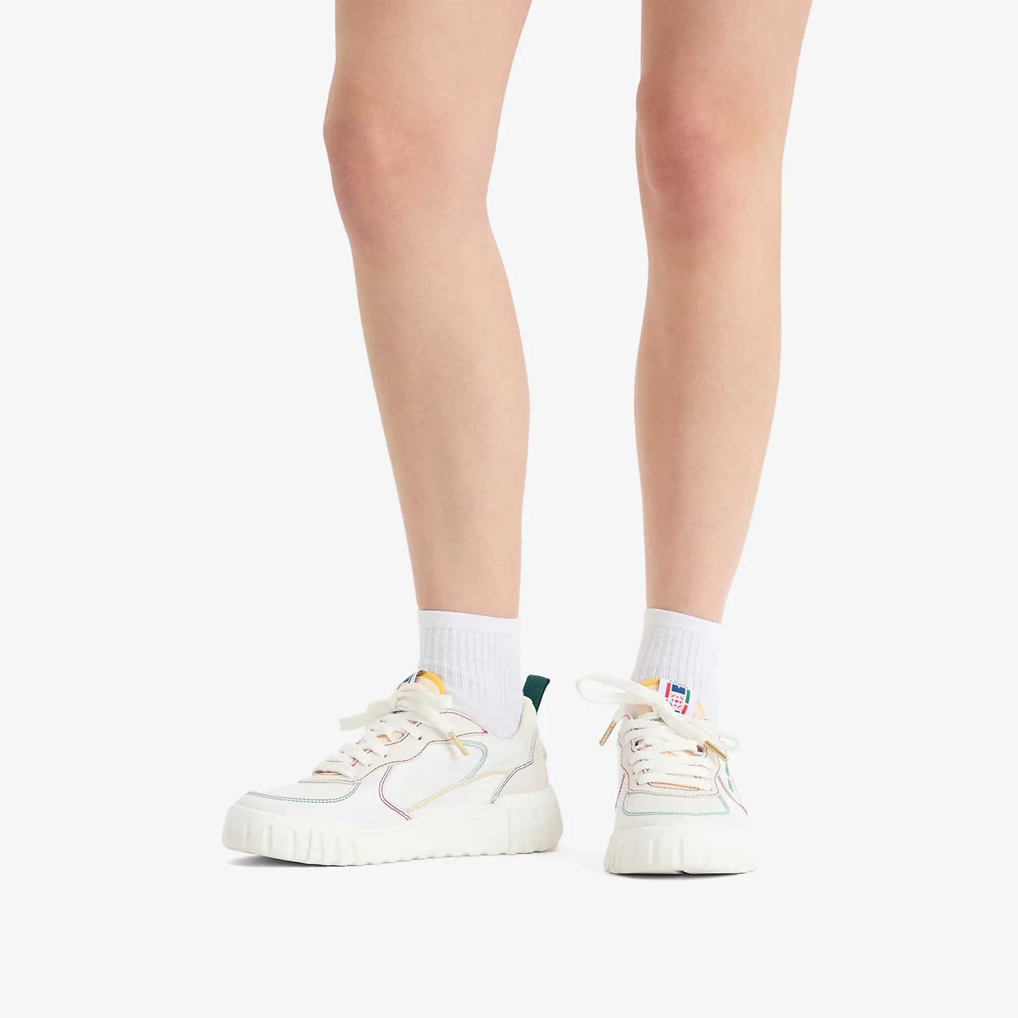 Casablanca Women's Court Sneaker White