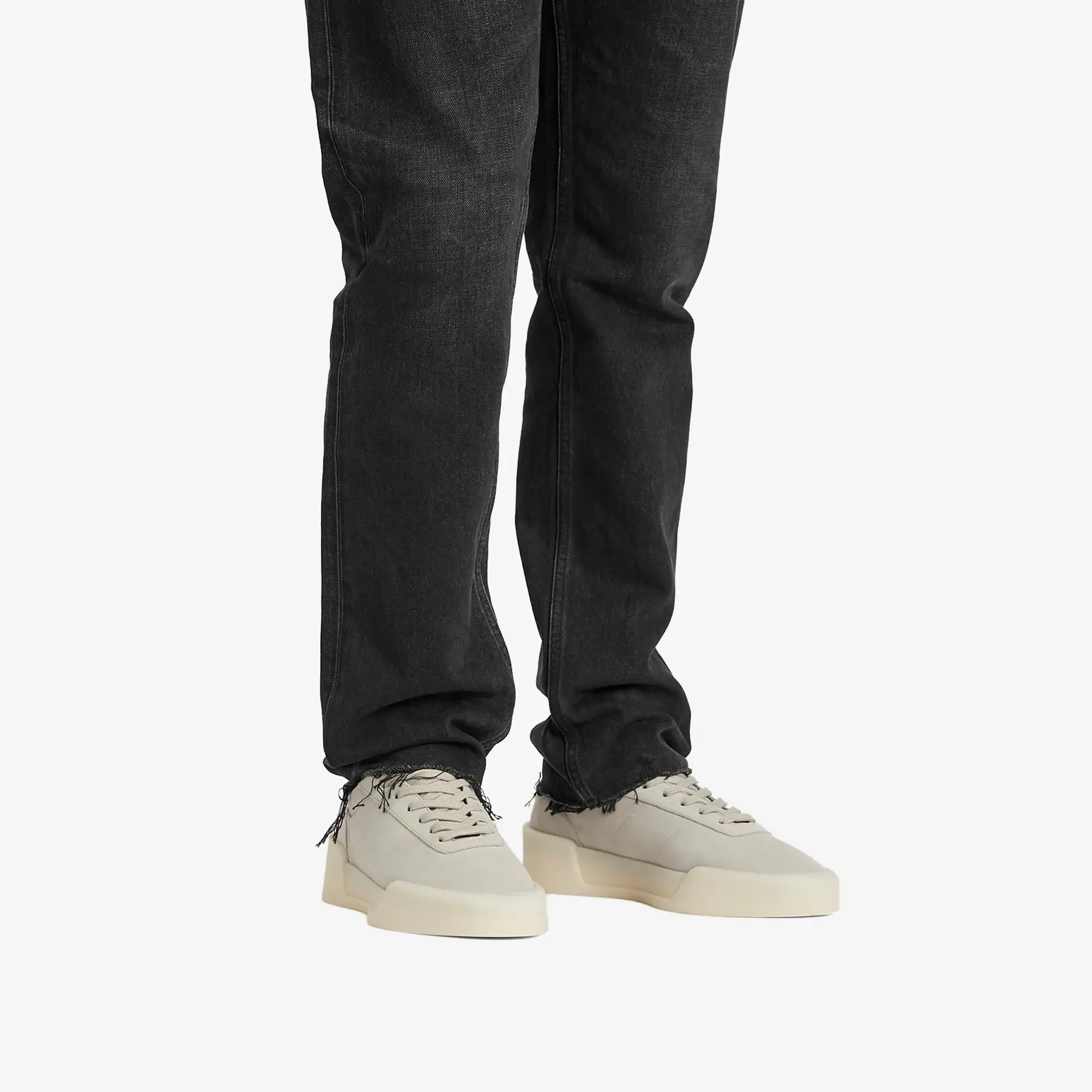 Fear of God Men's Aerobic Low Nubuck Light Grey