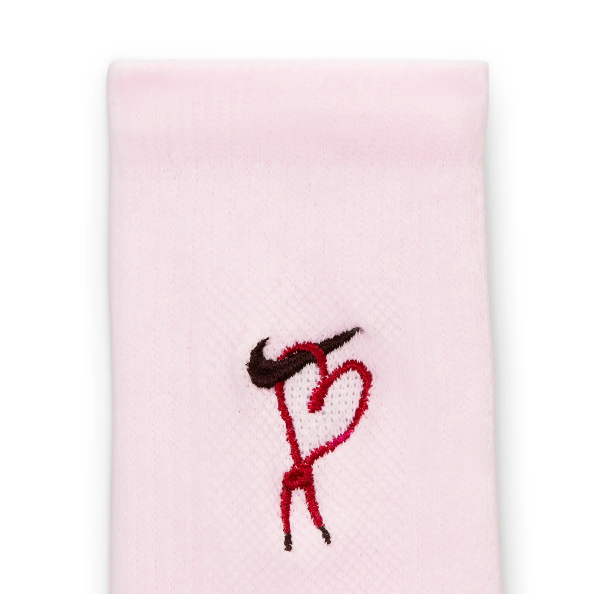Nike Dri-FIT Younger Kids' V-Day Cushioned Crew Socks (2 Pairs) - Pink
