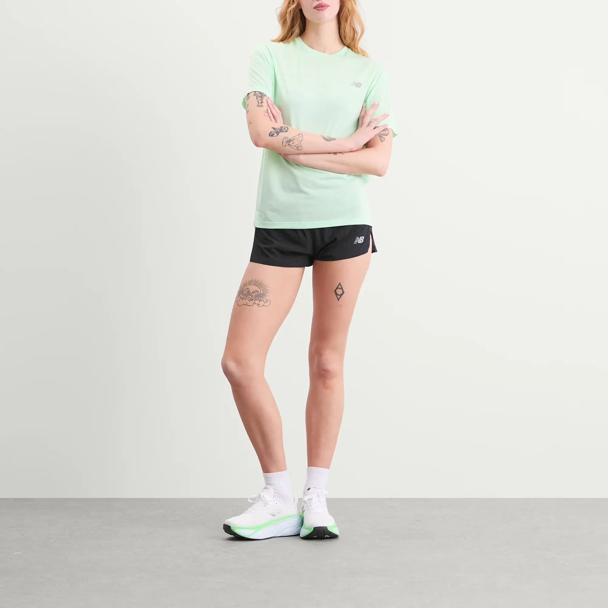 New Balance Running Shorts Rc Ultra Light Split Shorts 3 - ['Black']