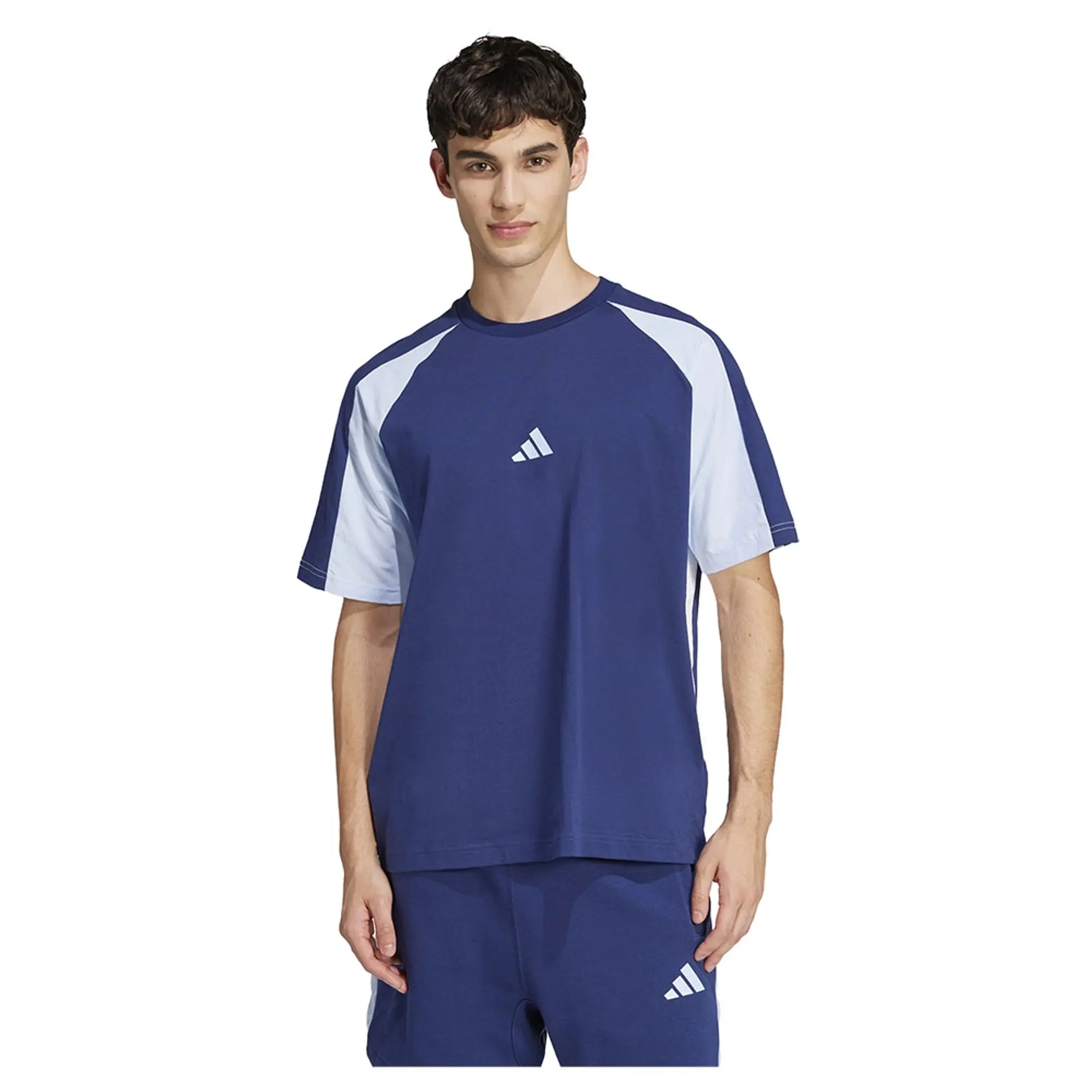 Adidas Seasonal Essentials Colorblock Short Sleeve T-shirt
