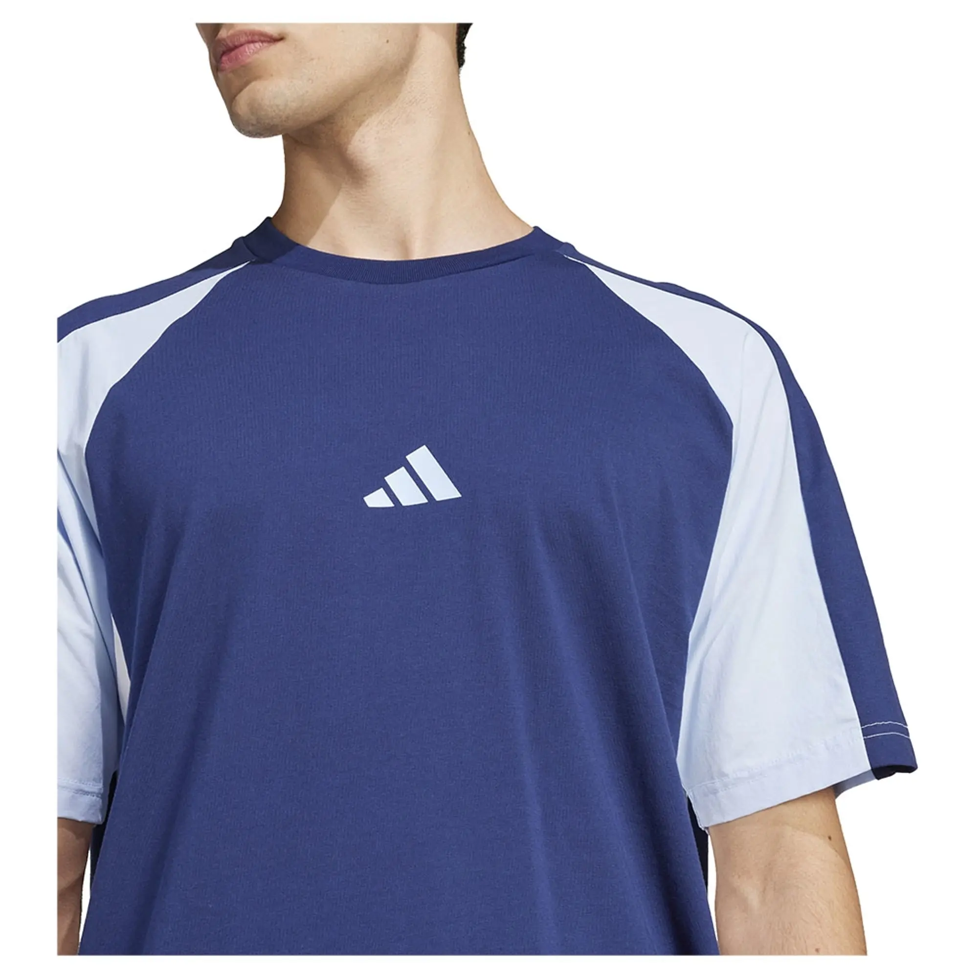 Adidas Seasonal Essentials Colorblock Short Sleeve T-shirt