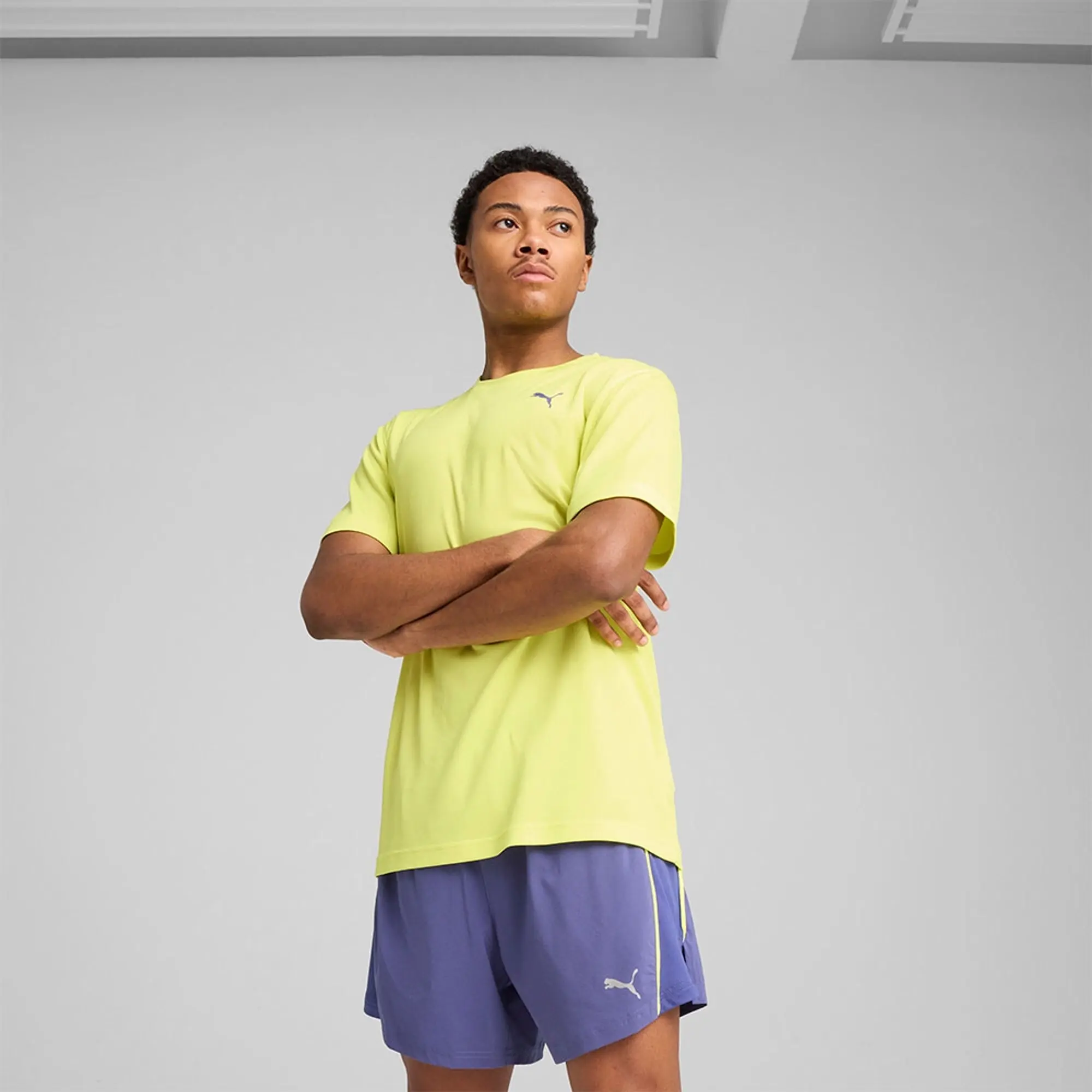 Puma Graphics Running Fas Short Sleeve T-shirt
