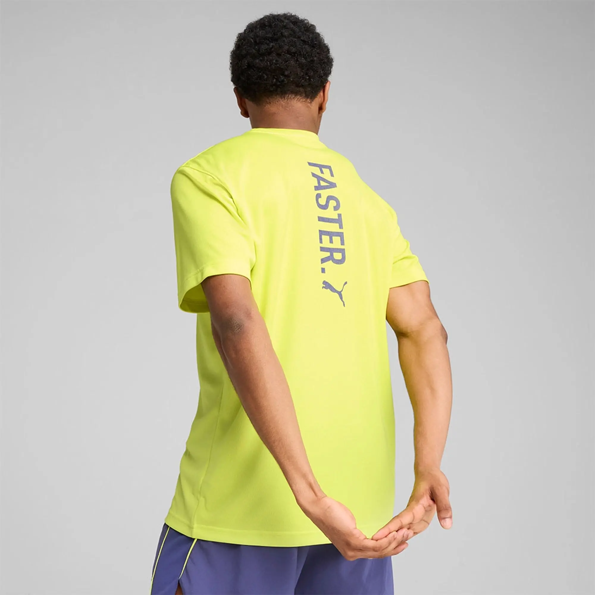 Puma Graphics Running Fas Short Sleeve T-shirt
