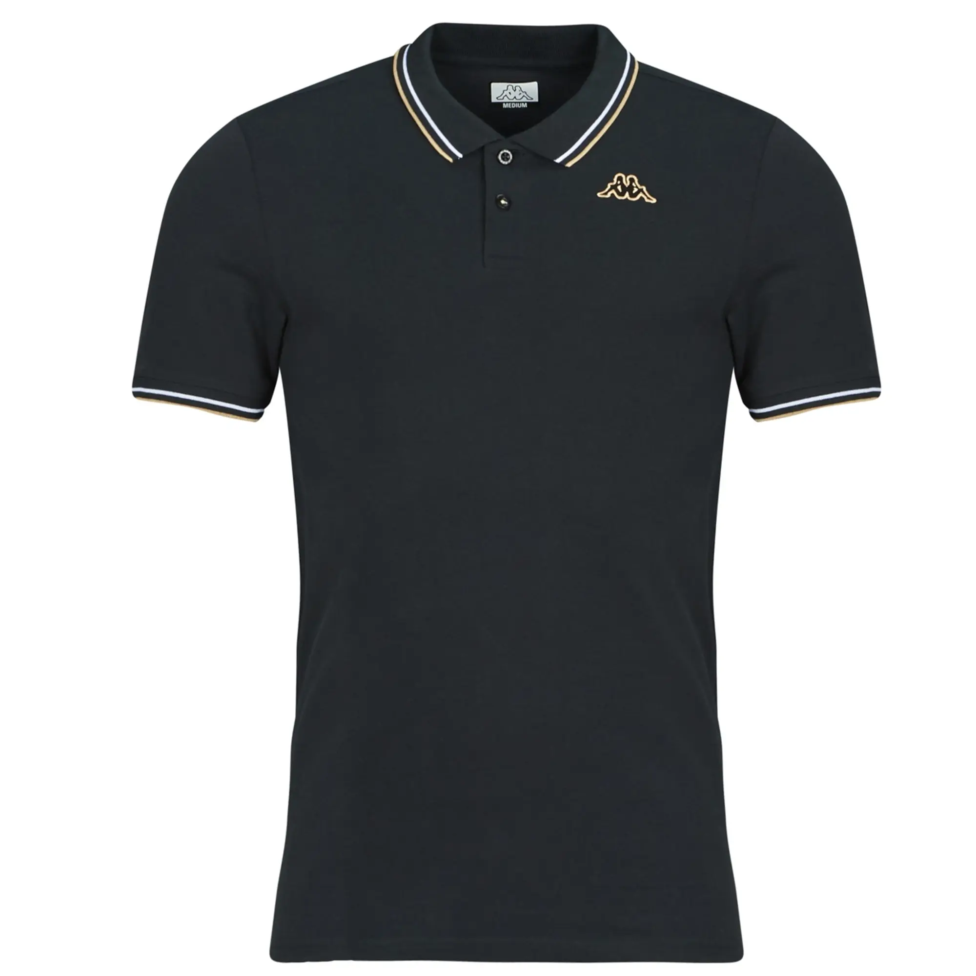 Kappa  EZIO2  men's Polo shirt in Black