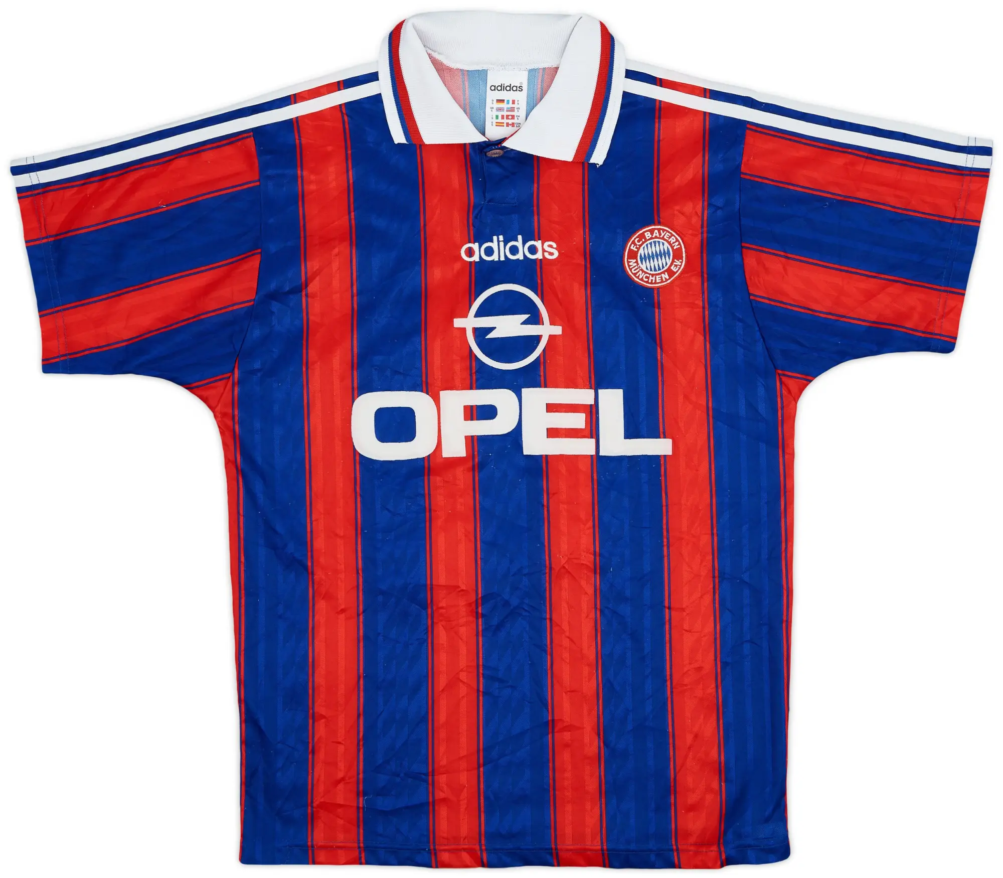 adidas 1995-97 Bayern Munich Home Shirt #10 - 8/10 - (S)