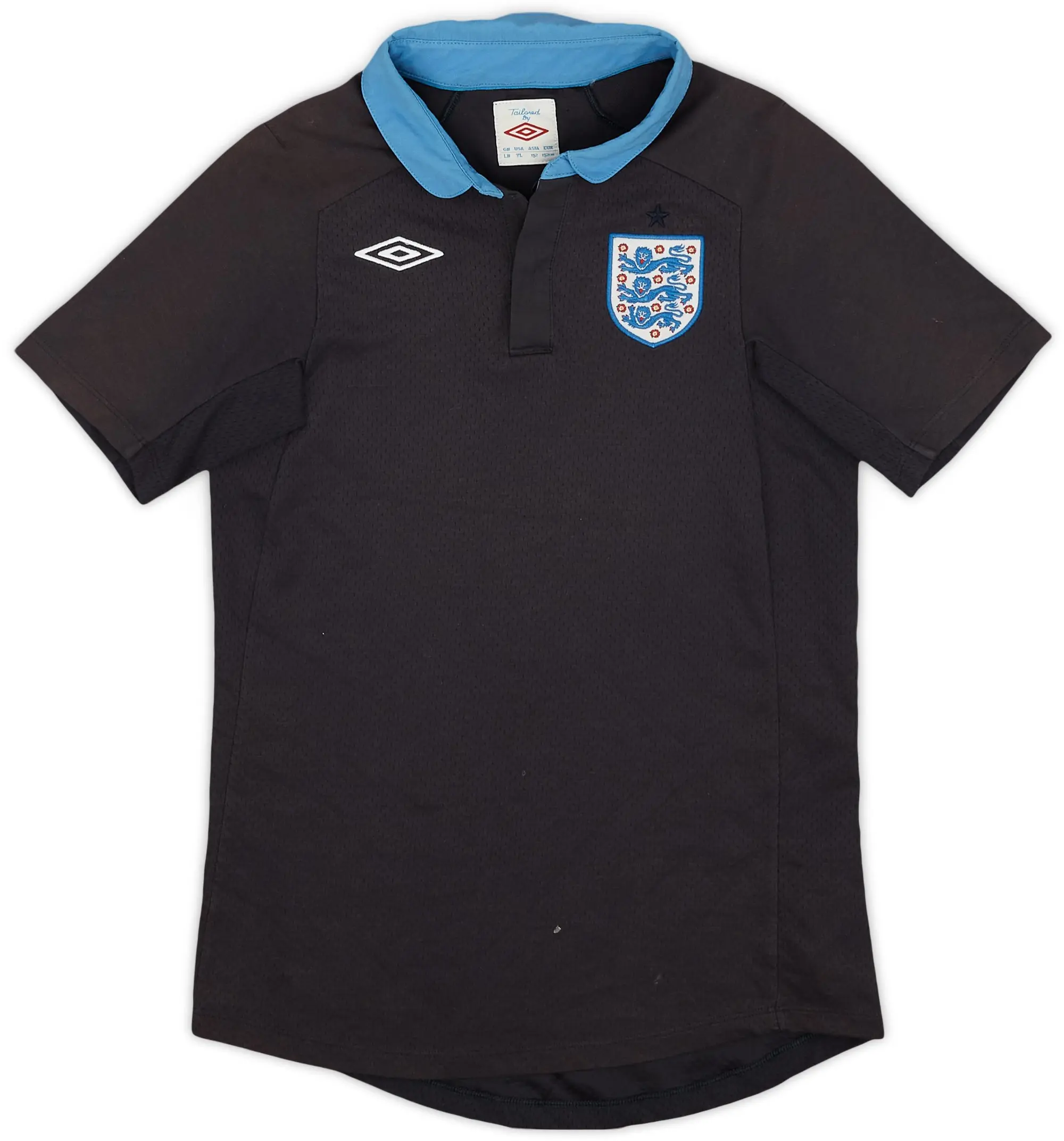 Umbro 2011-12 England Away Shirt - 6/10 - (L.Boys)