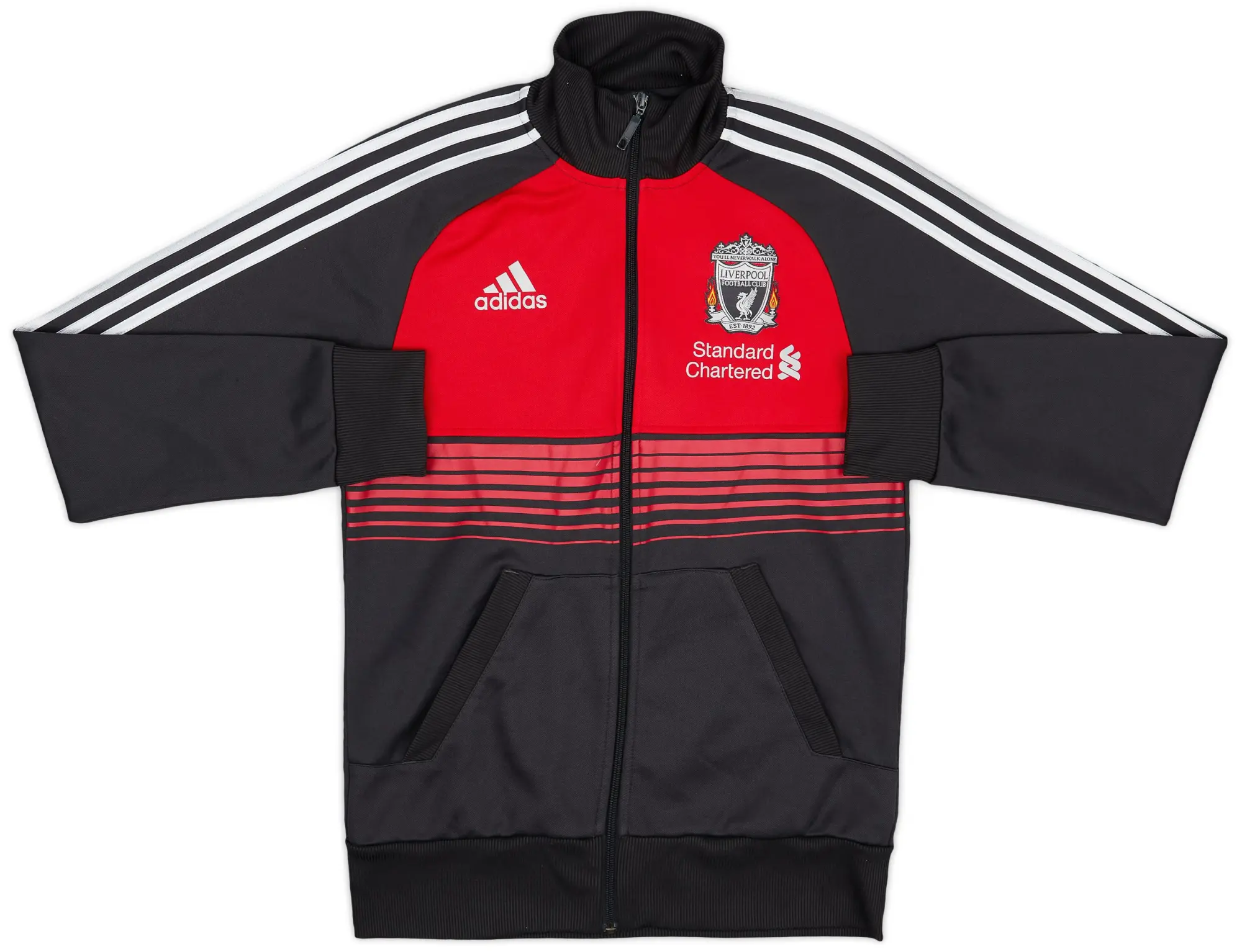2011-12 Liverpool adidas Track Jacket - 8/10 - (S)