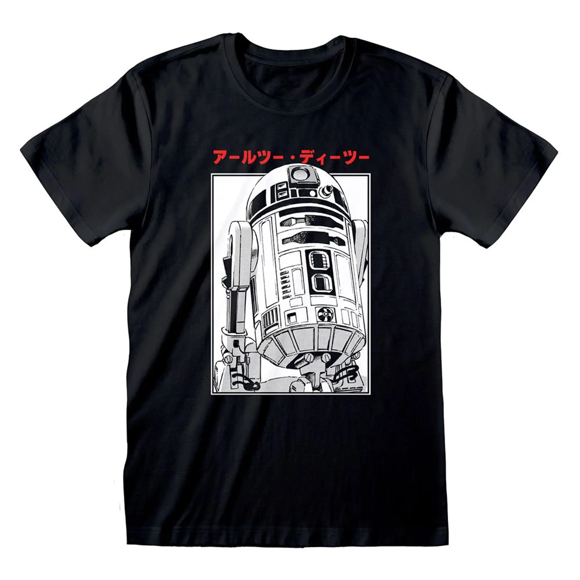 All Star Heroes Star Wars R2d2 Katakana Short Sleeve T-shirt