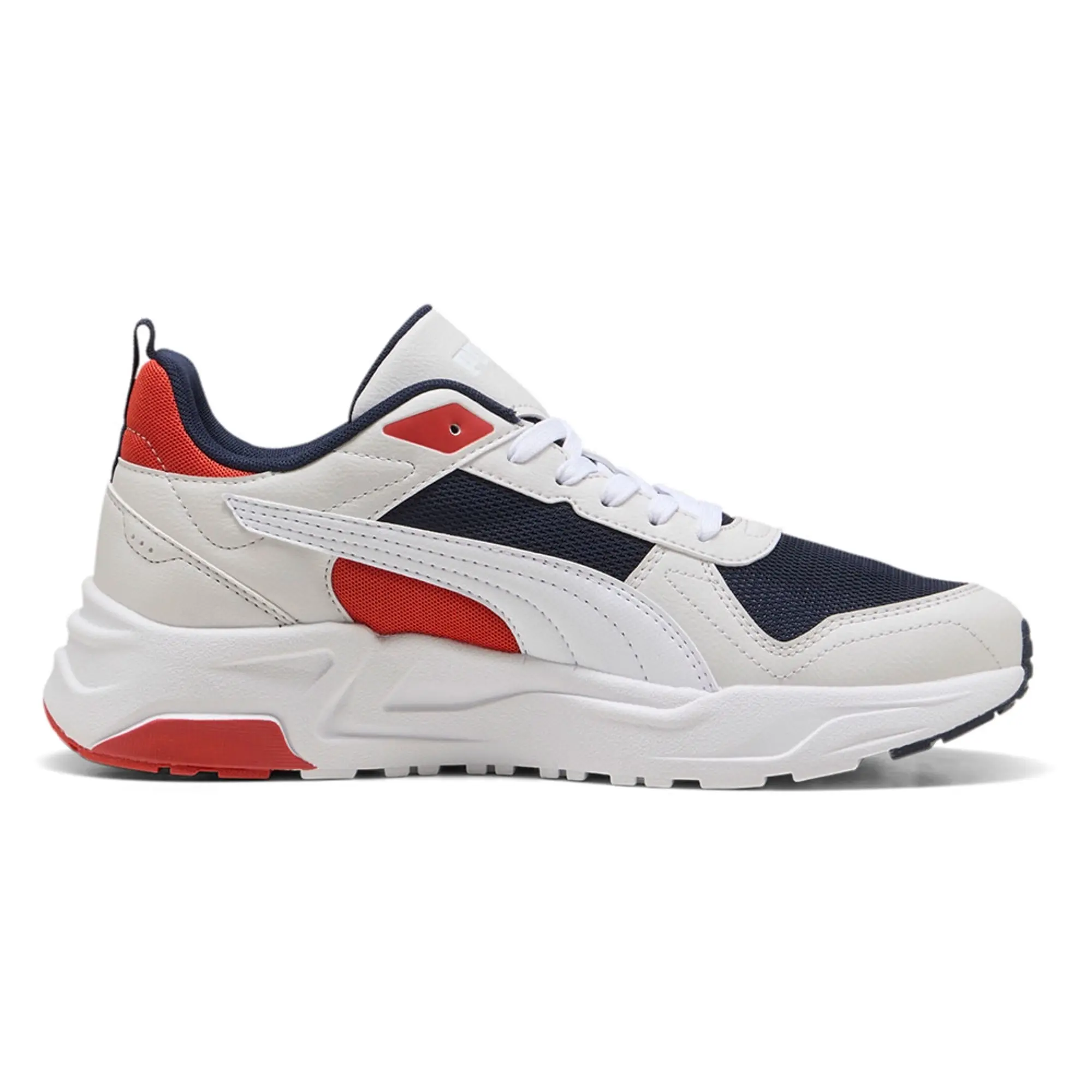 Puma Men's Walking Shoes Trinity Lite - White/Red