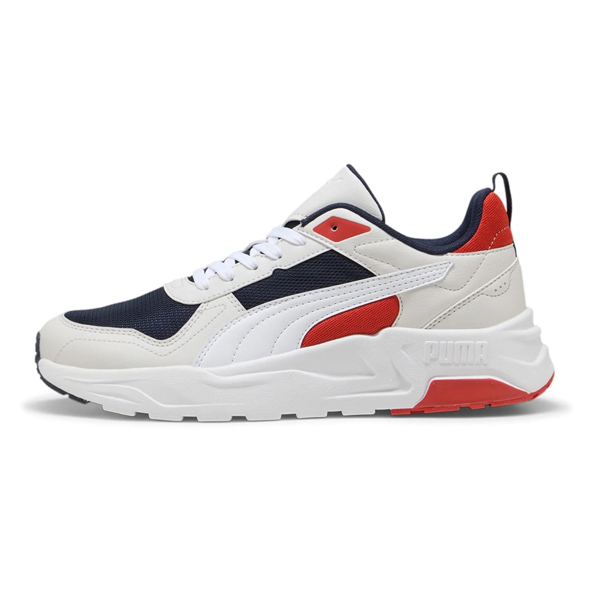 Puma Men's Walking Shoes Trinity Lite - White/Red