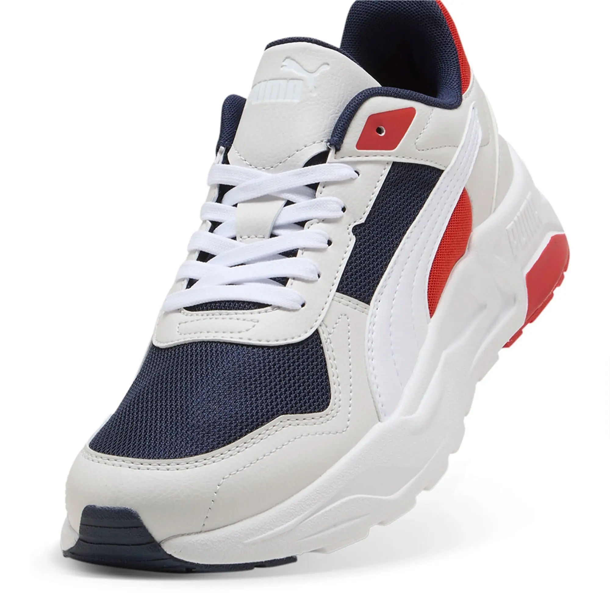 Puma Men's Walking Shoes Trinity Lite - White/Red