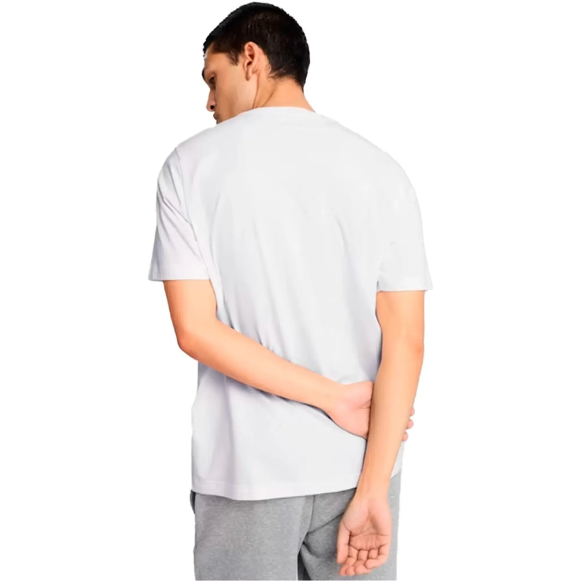 PUMA Essentials Small No. 1 Logo T-Shirt Men, White