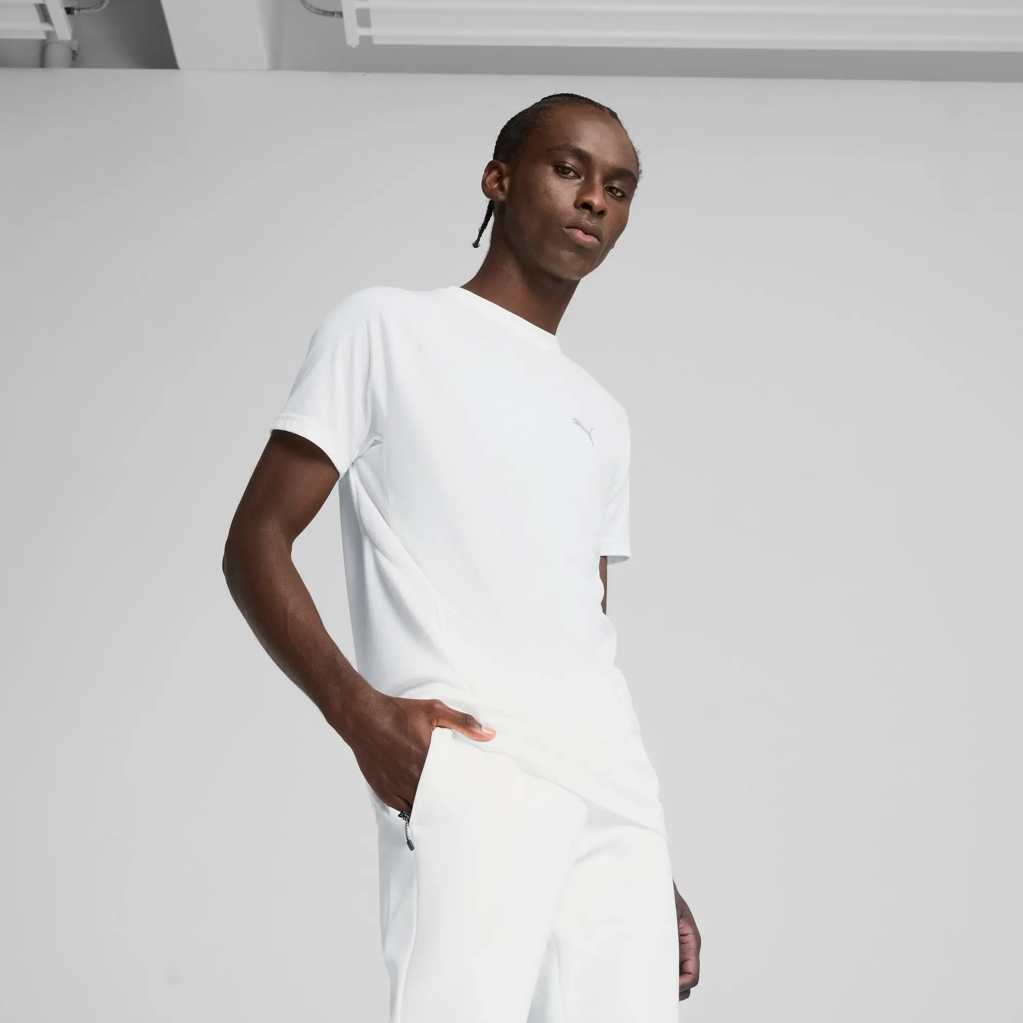 PUMA Evostripe T-Shirt Men, White