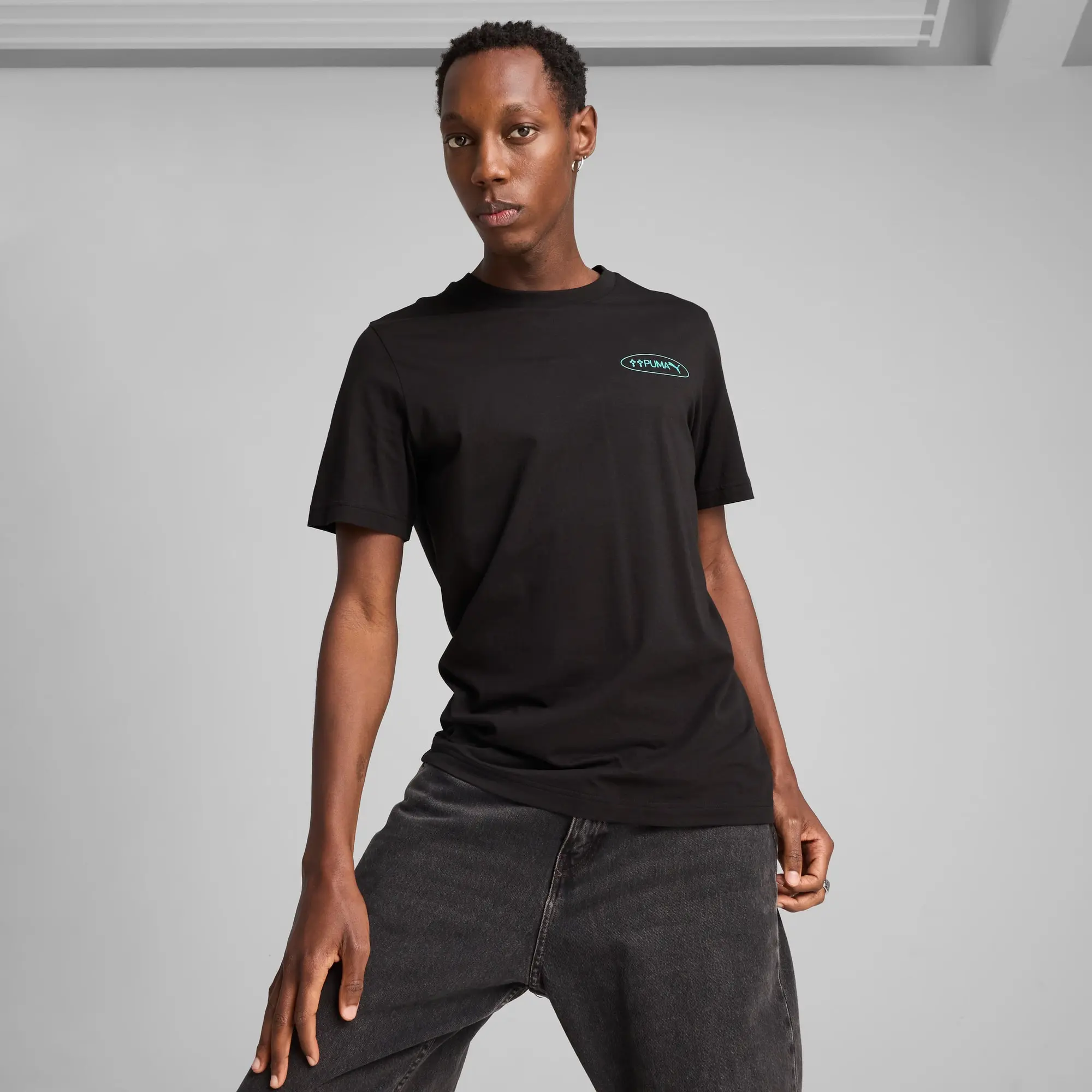 PUMA Graphics 3 Circles T-Shirt Men, Black