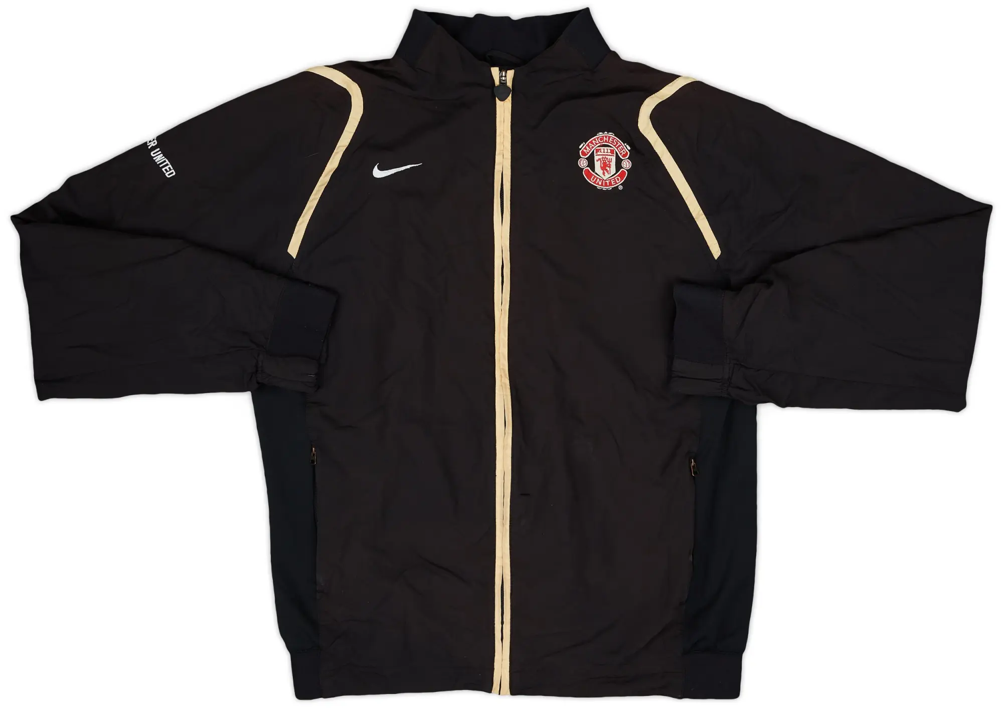 2006-07 Manchester United Nike Woven Track Jacket - 8/10 - (L)