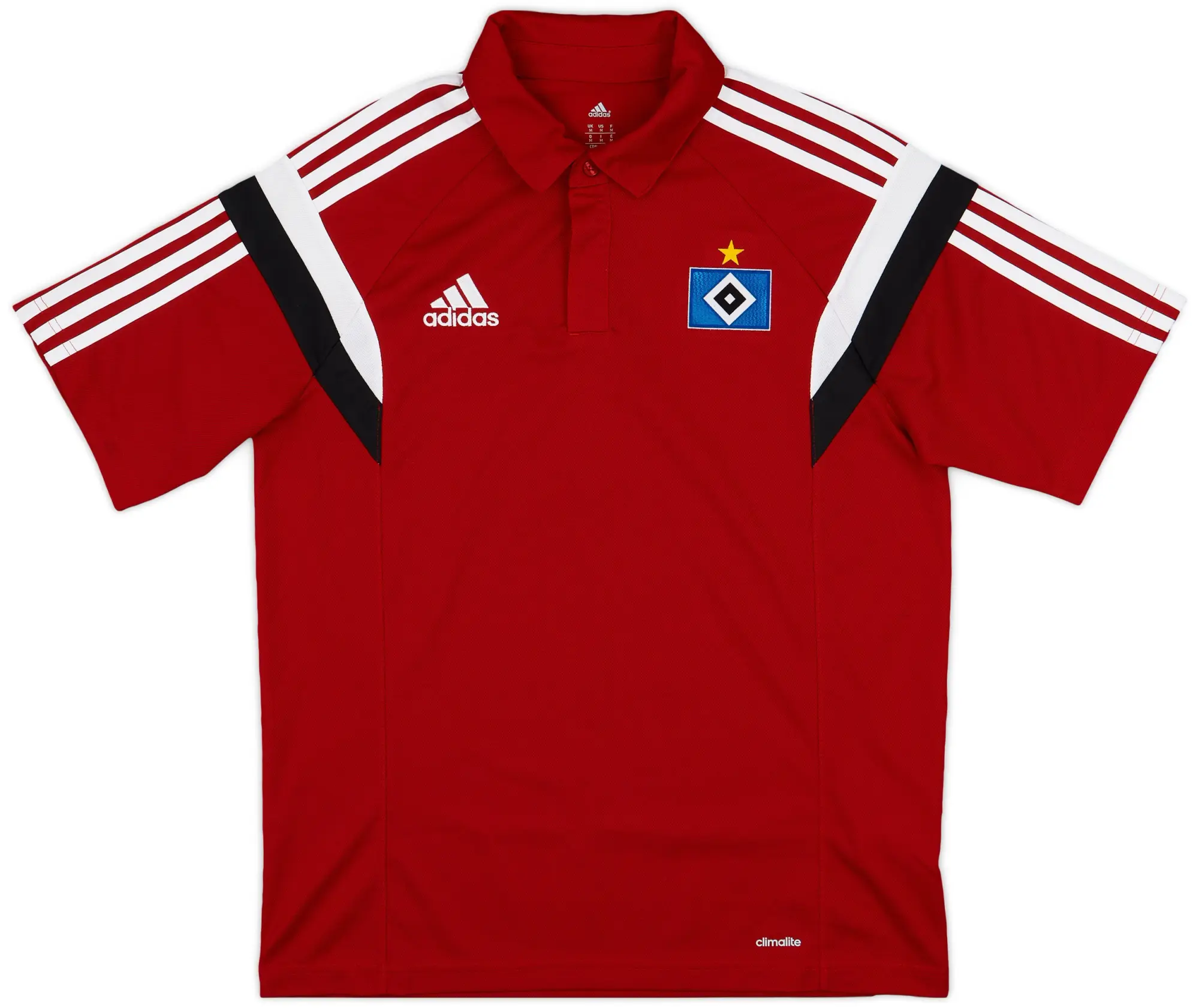 2014-15 Hamburg adidas Polo Shirt - 9/10 - (M)