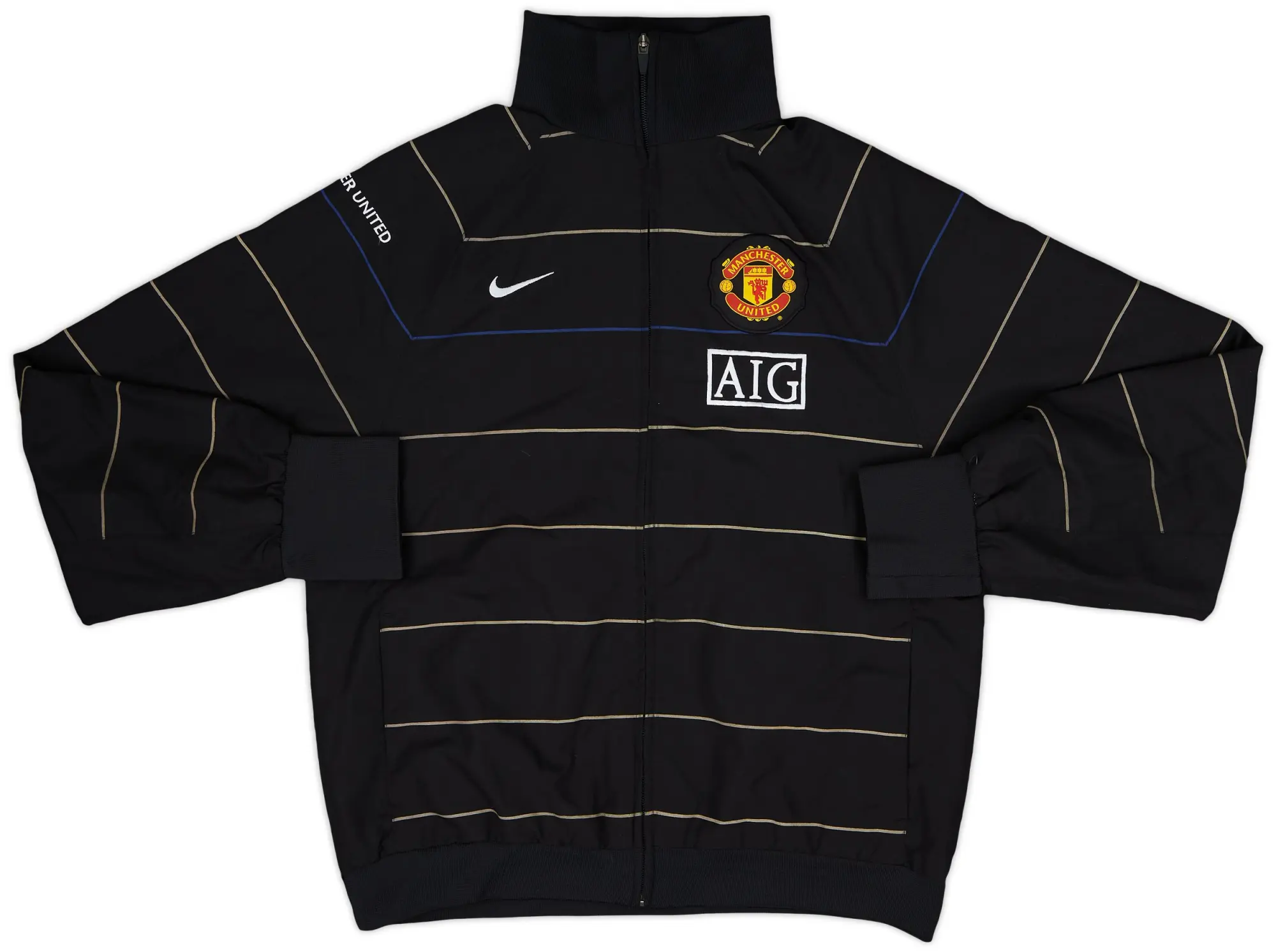 2008-09 Manchester United Nike Track Jacket - 8/10 - (M)