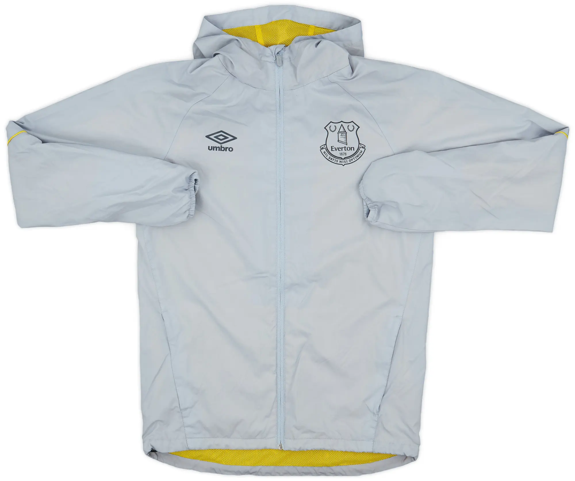 2017-18 Everton Umbro Hooded Rain Jacket - 6/10 - (S)