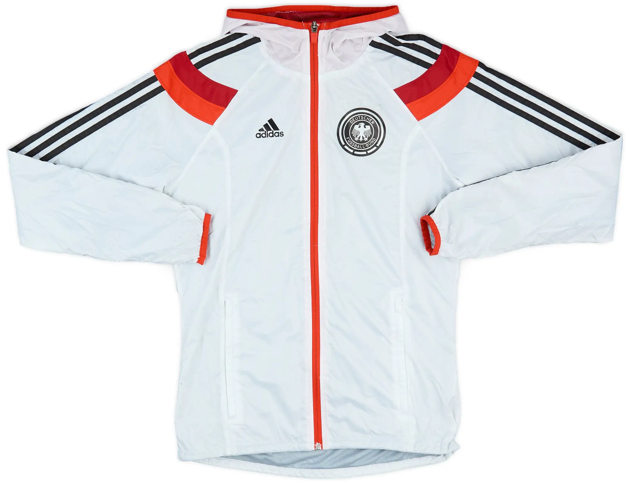 2013-14 Germany adidas Hooded Rain Jacket - 5/10 - (XS)