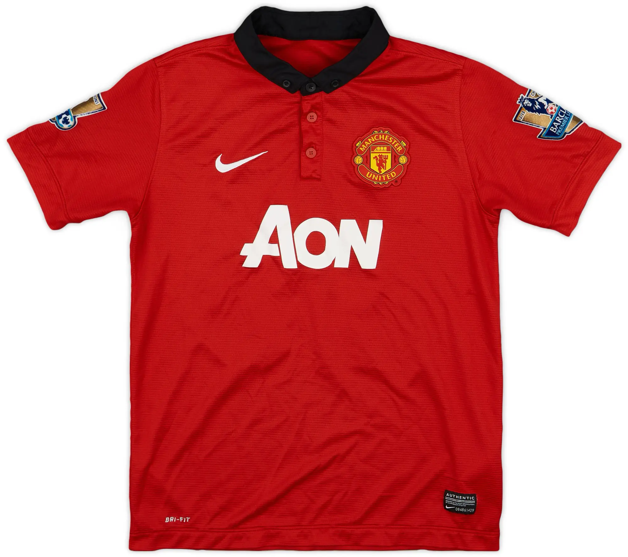 Nike 2013-14 Manchester United Home Shirt v. Persie #20 - 5/10 - (S)