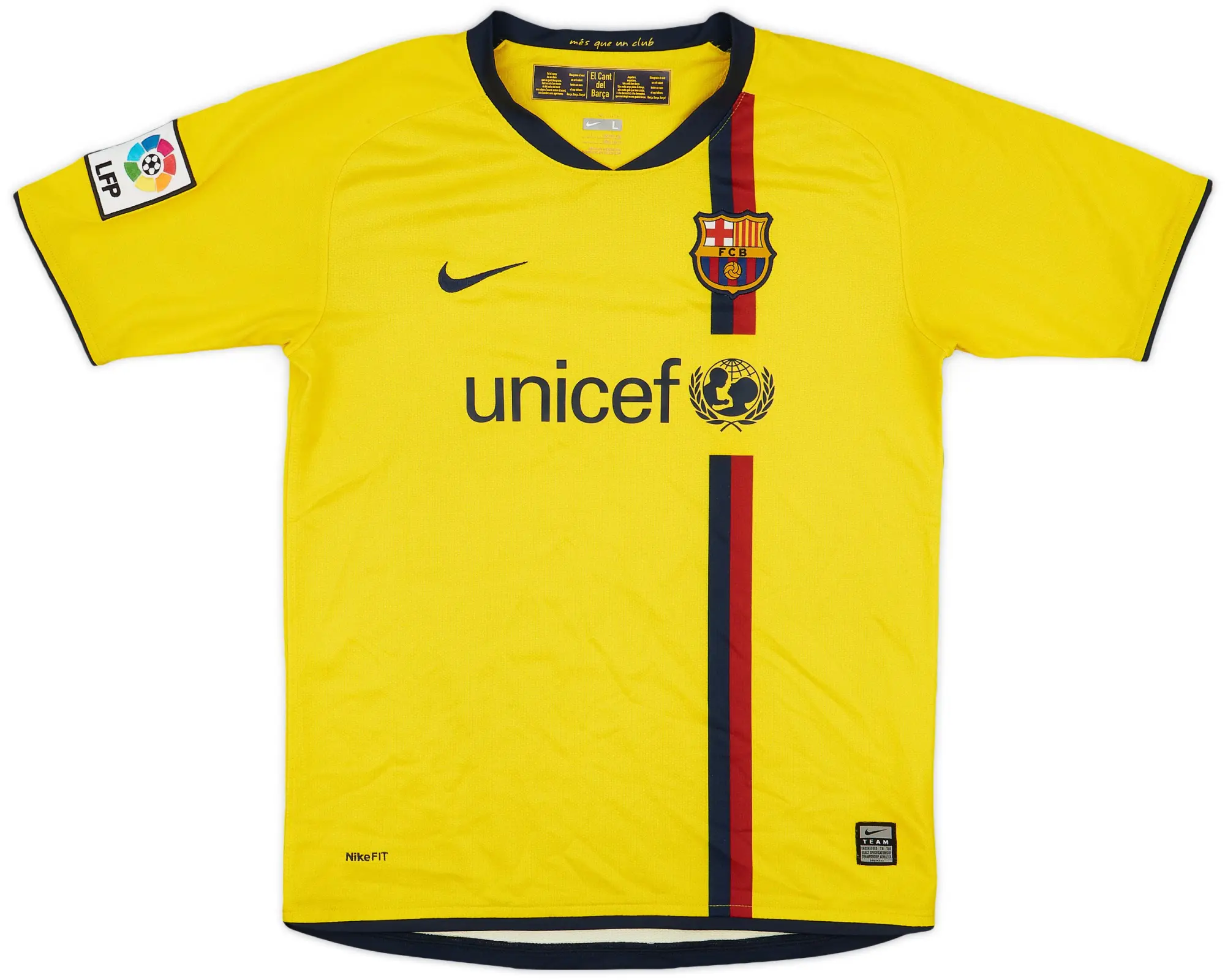 Nike 2008-10 Barcelona Away Shirt - 8/10 - (L.Boys)