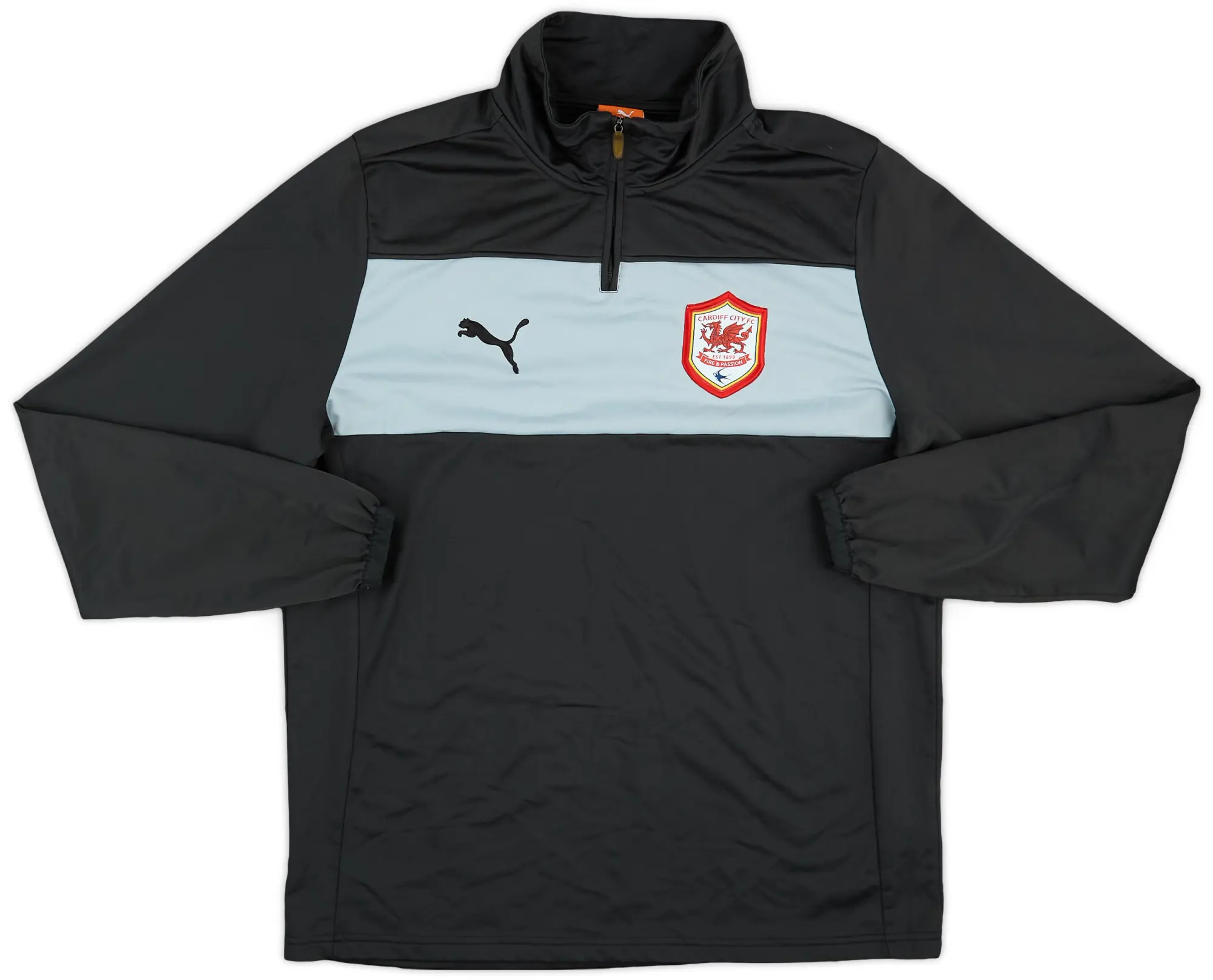 2012-13 Cardiff Puma Track Jacket - 9/10 - (M)