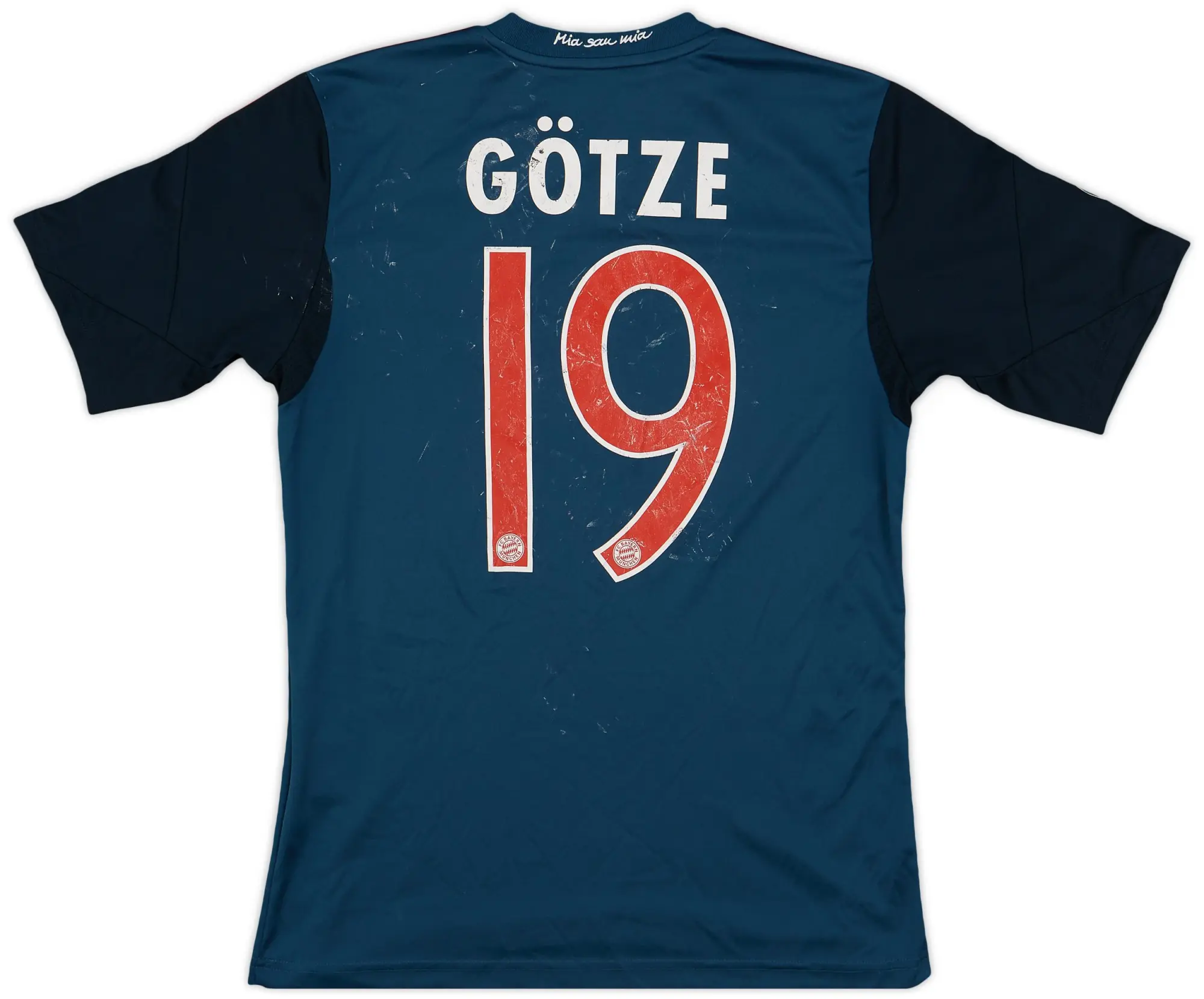 adidas 2013-14 Bayern Munich Third Shirt Gotze #19 - 5/10 - (L.Boys)