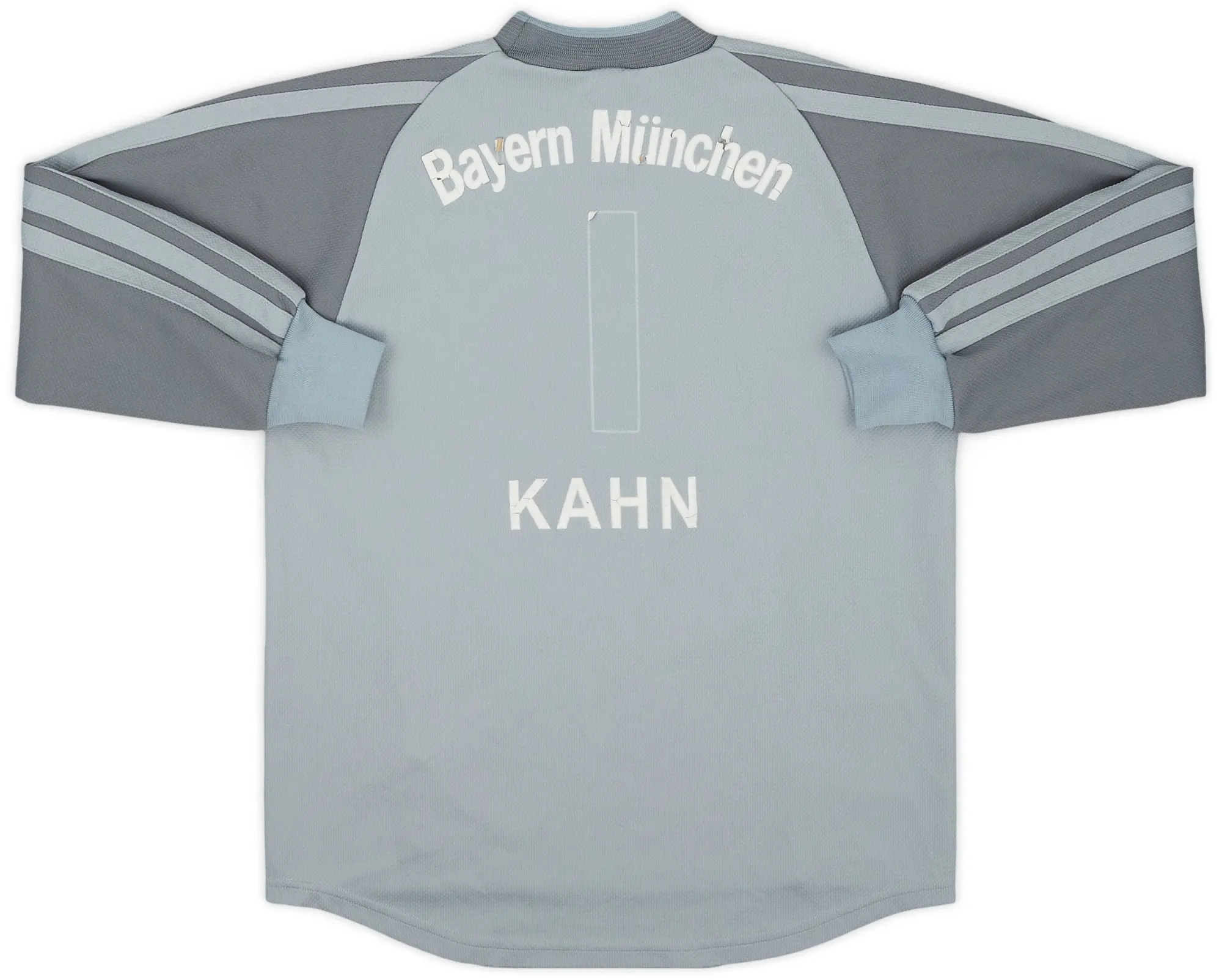 adidas 2002-03 Bayern Munich GK Shirt Kahn #1 - 4/10 - (XL.Boys)