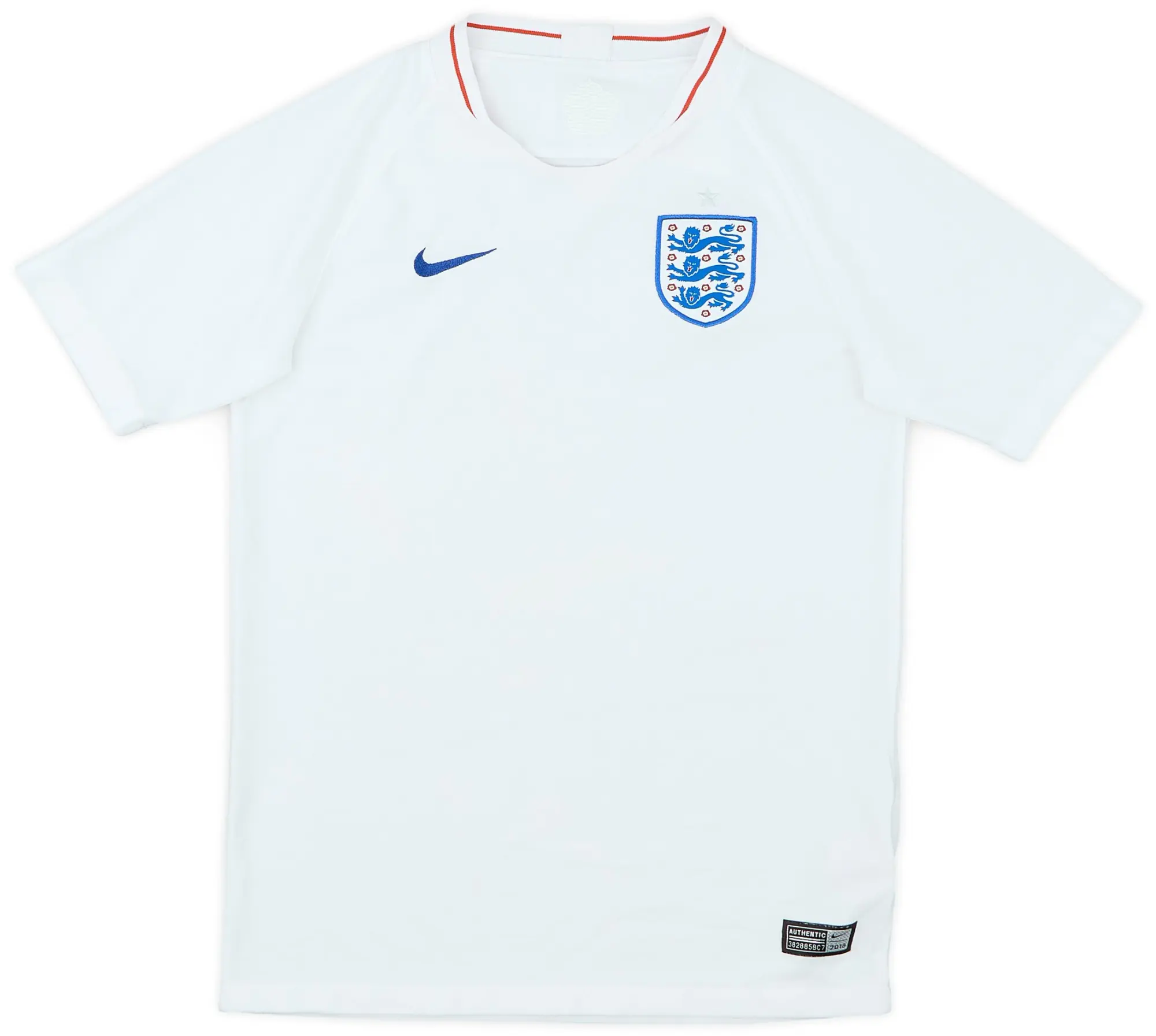 Nike 2018-19 England Home Shirt - 8/10 - (L.Boys)