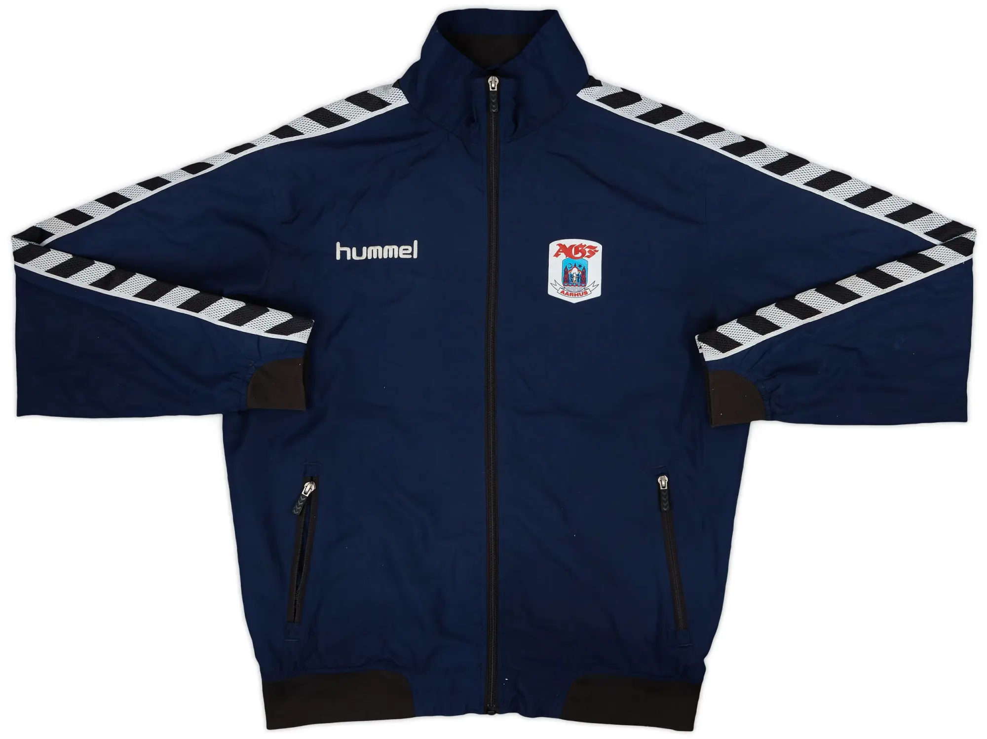 2014-15 AGF Aarhus Hummel Track Jacket - 8/10 - (M)