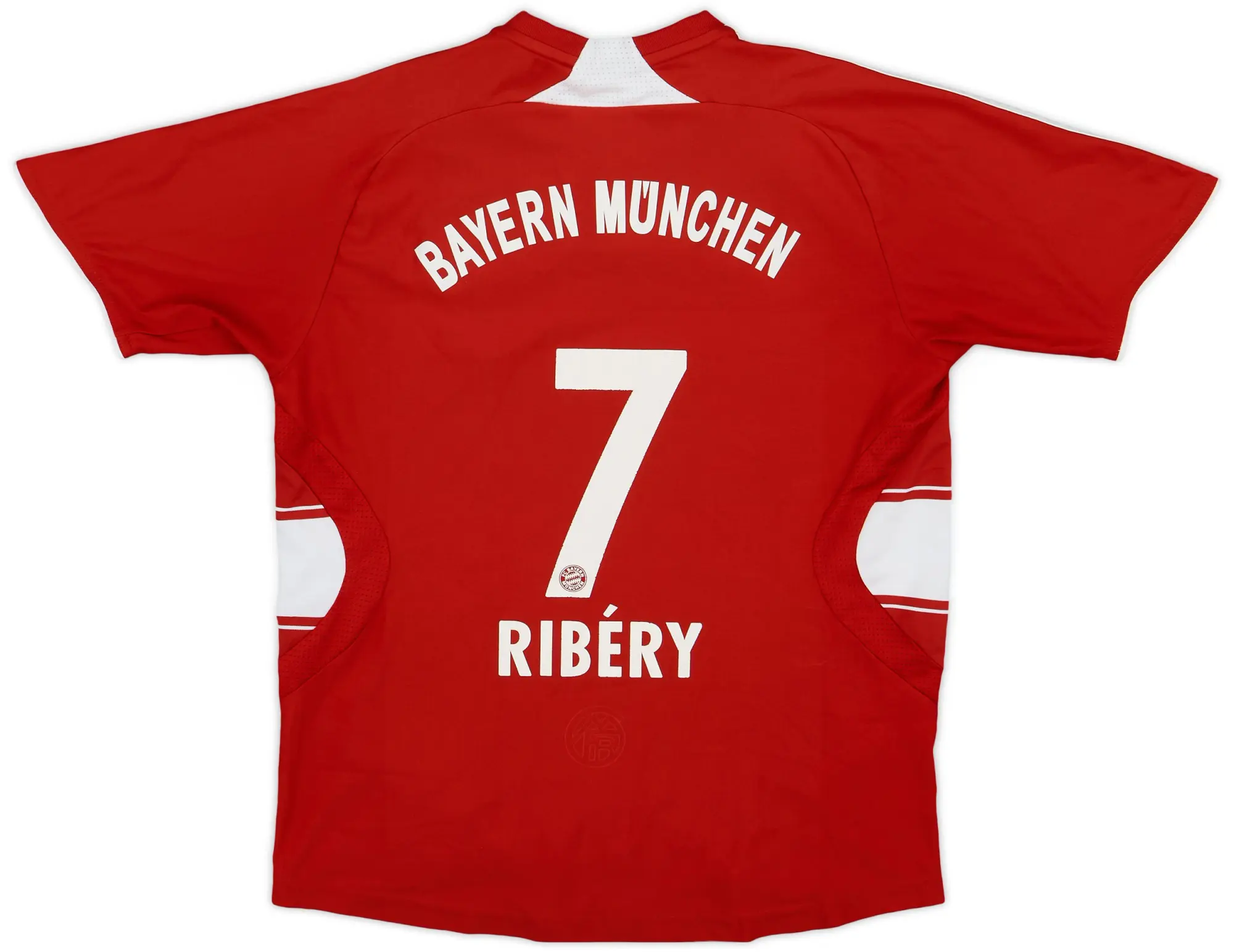 adidas 2007-08 Bayern Munich Home Shirt Ribery #7 - 7/10 - (M.Boys)