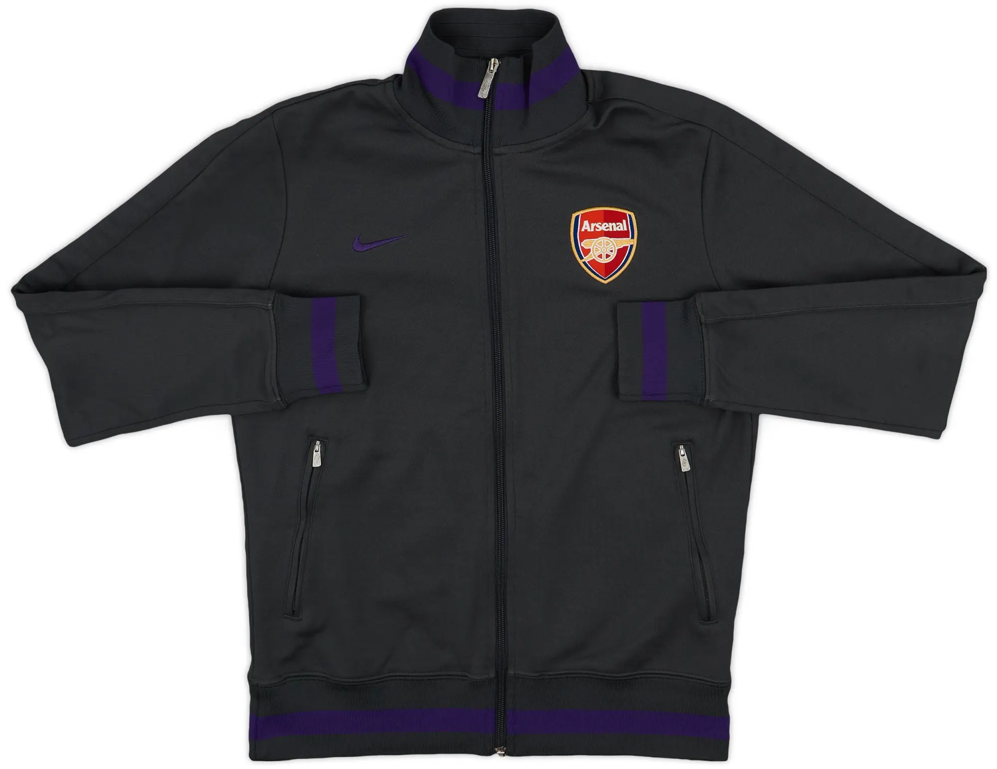 2013-14 Arsenal Nike N98 Track Jacket - 9/10 - (M)