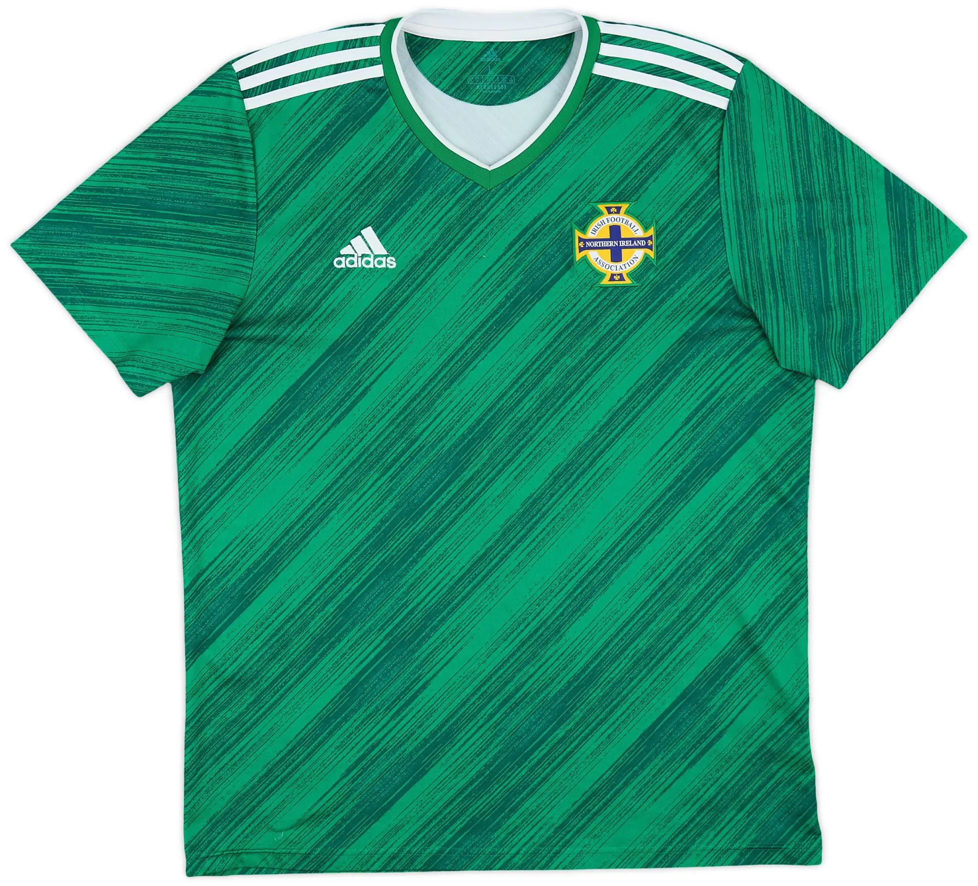 adidas 2020-22 Northern Ireland Home Shirt - 8/10 - (L)