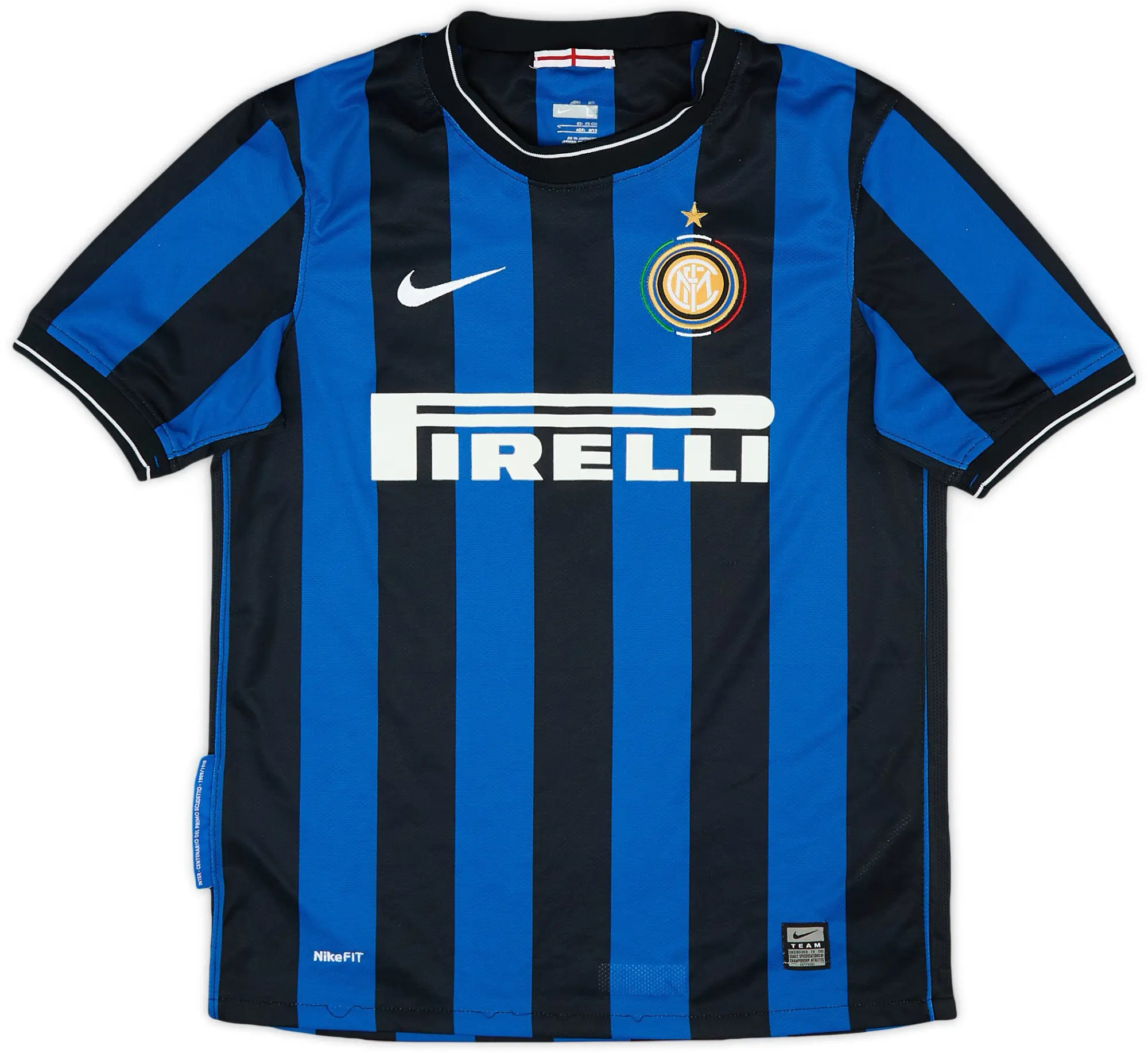 Nike 2009-10 Inter Milan Home Shirt - 8/10 - (L.Boys)