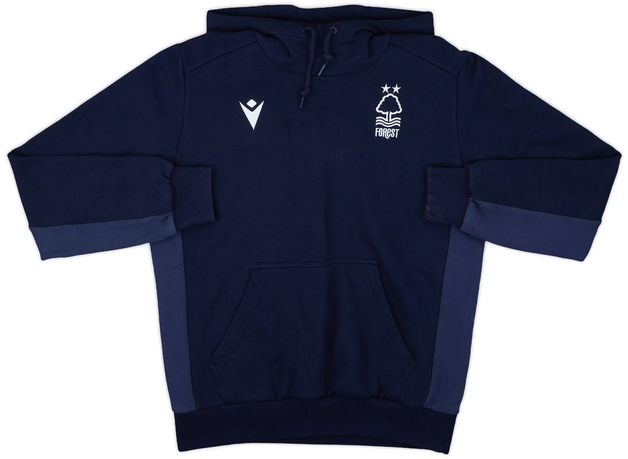 2019-20 Nottingham Forest Macron Hooded Sweat Top - 9/10 - (L)