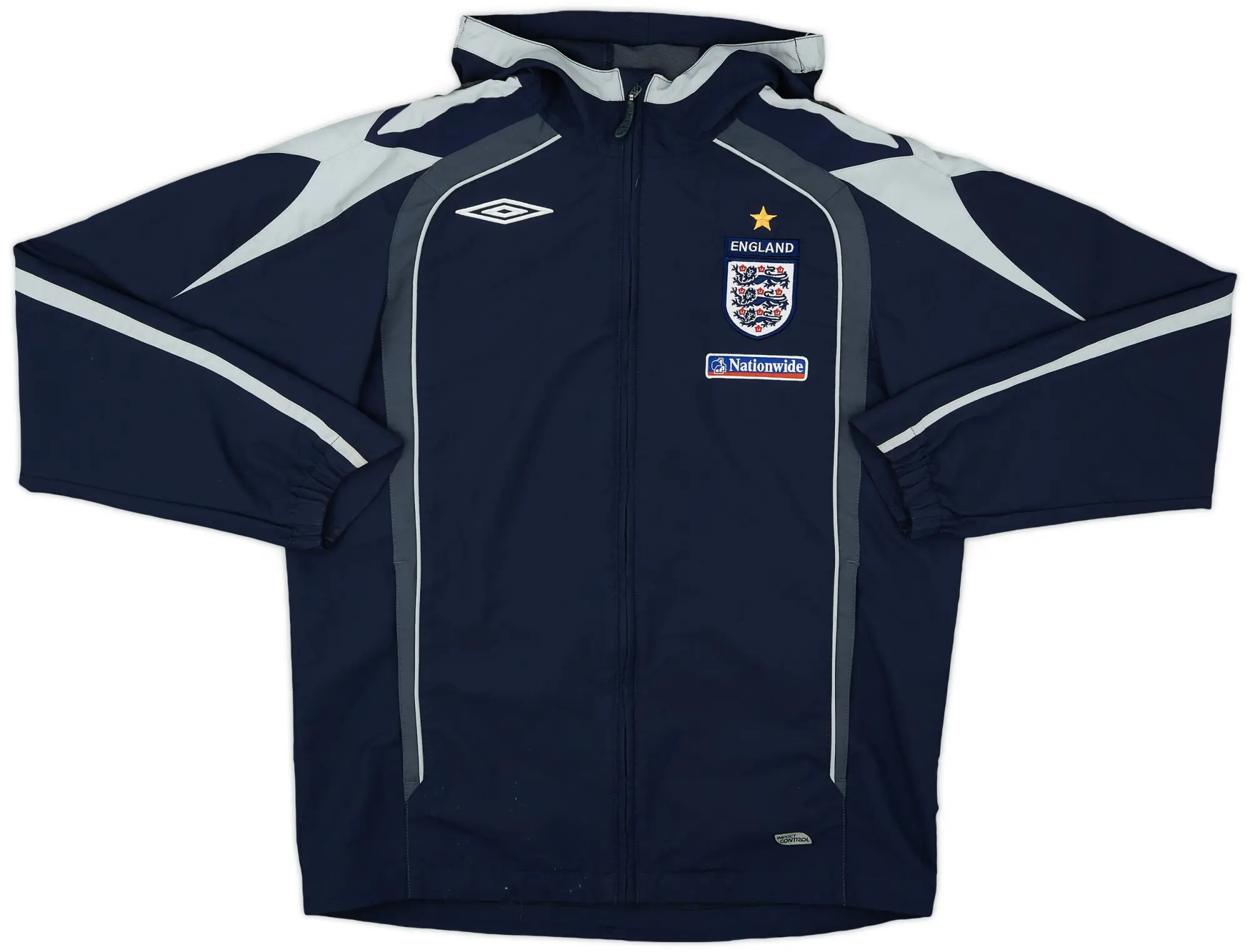2007-09 England Umbro Track Jacket - 6/10 - (S)
