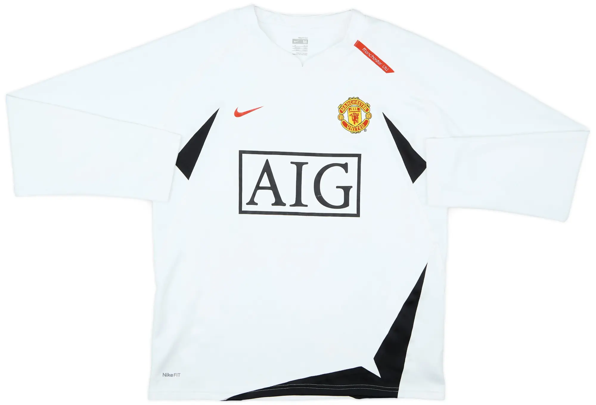 2007-08 Manchester United Nike Sweat Top - 6/10 - (M)