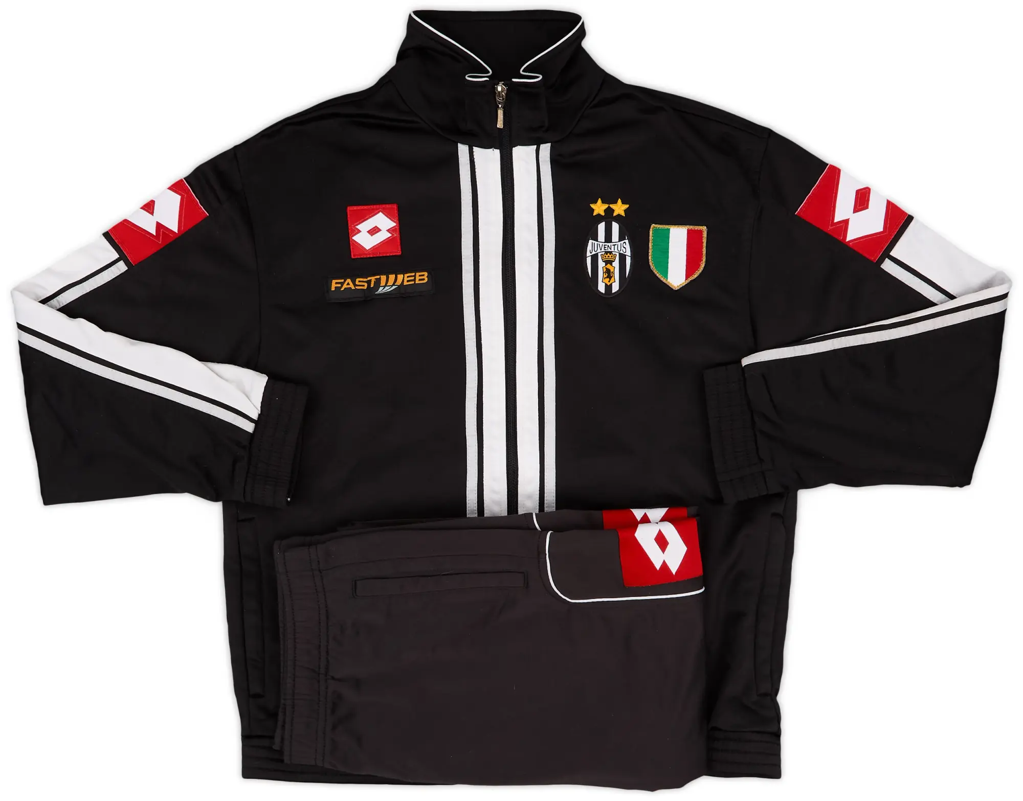 2002-03 Juventus Lotto Tracksuit - 7/10 - (L.Boys)
