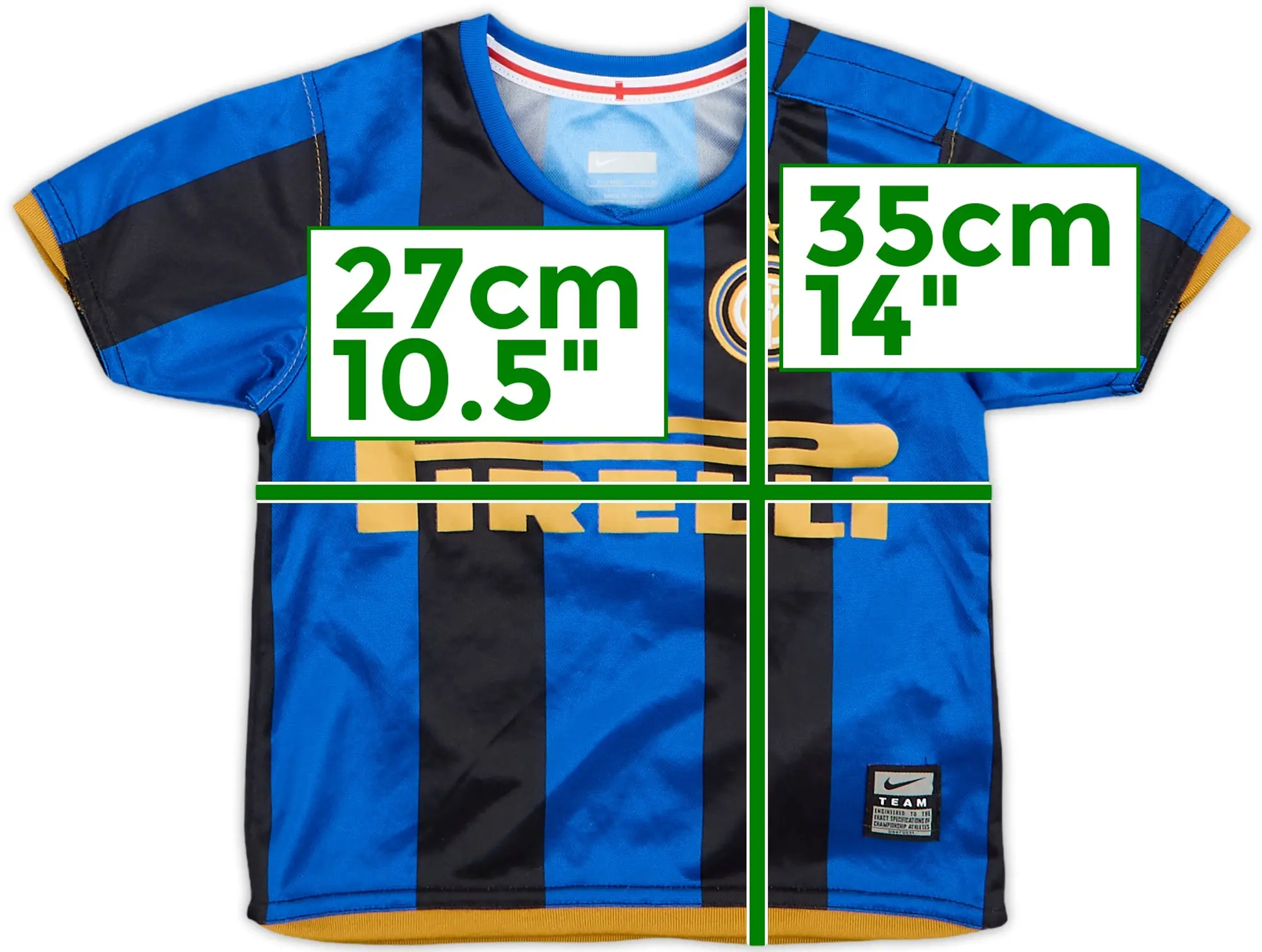 Nike 2008-09 Inter Milan Home Shirt Santon #39 - 5/10 - (M)