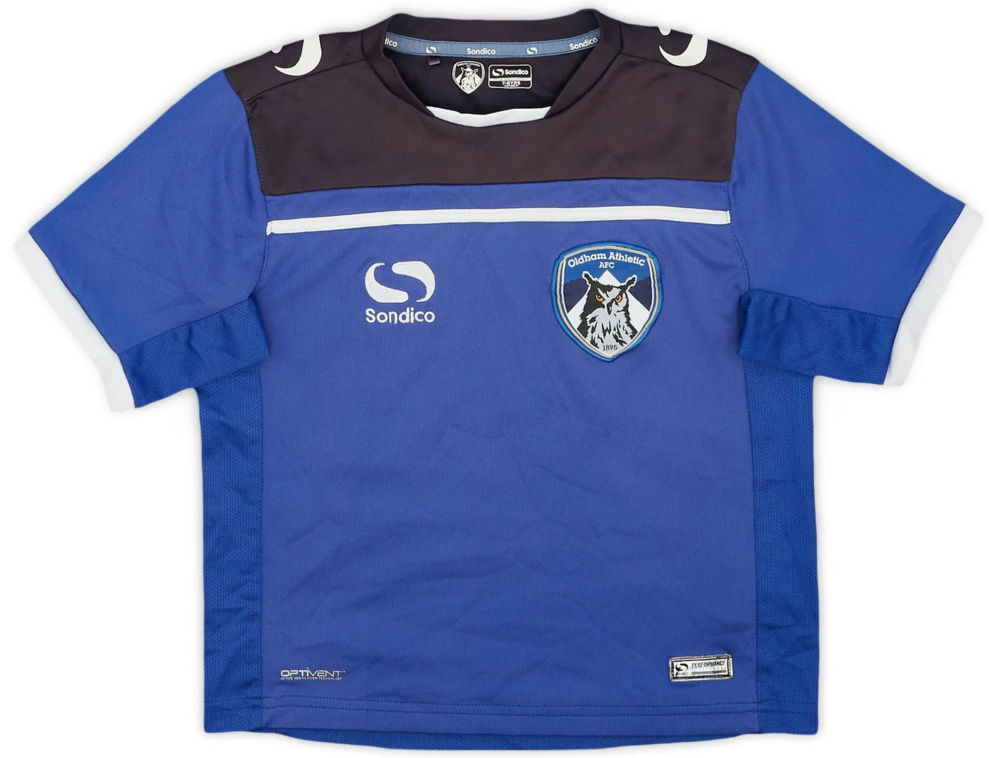 2014-15 Oldham Sondico Training Shirt - 8/10 - (S.Boys)