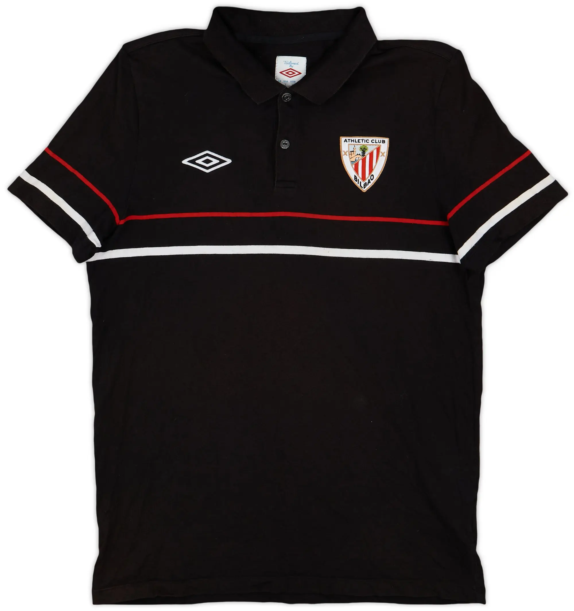 2010 Athletic Bilbao Umbro Polo Shirt - 6/10 - (L)
