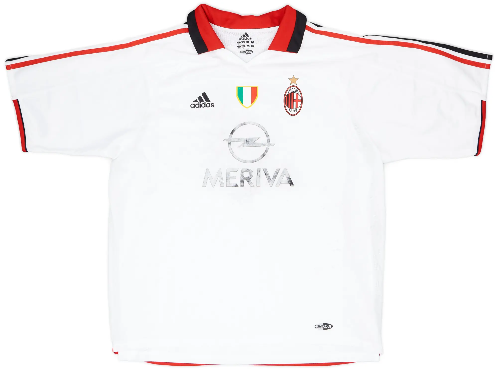 adidas 2003-04 AC Milan Match Issue Away Shirt #4