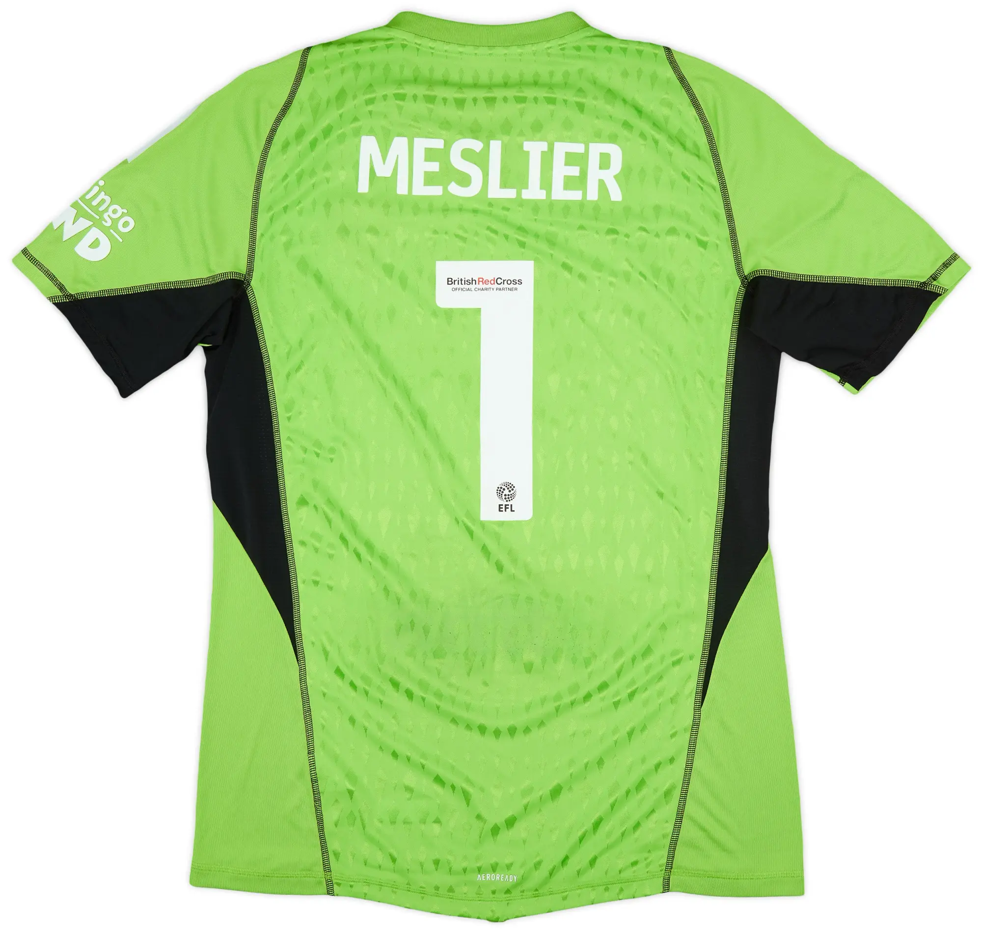 adidas 2023-24 Leeds Match Issue GK Shirt Meslier #1