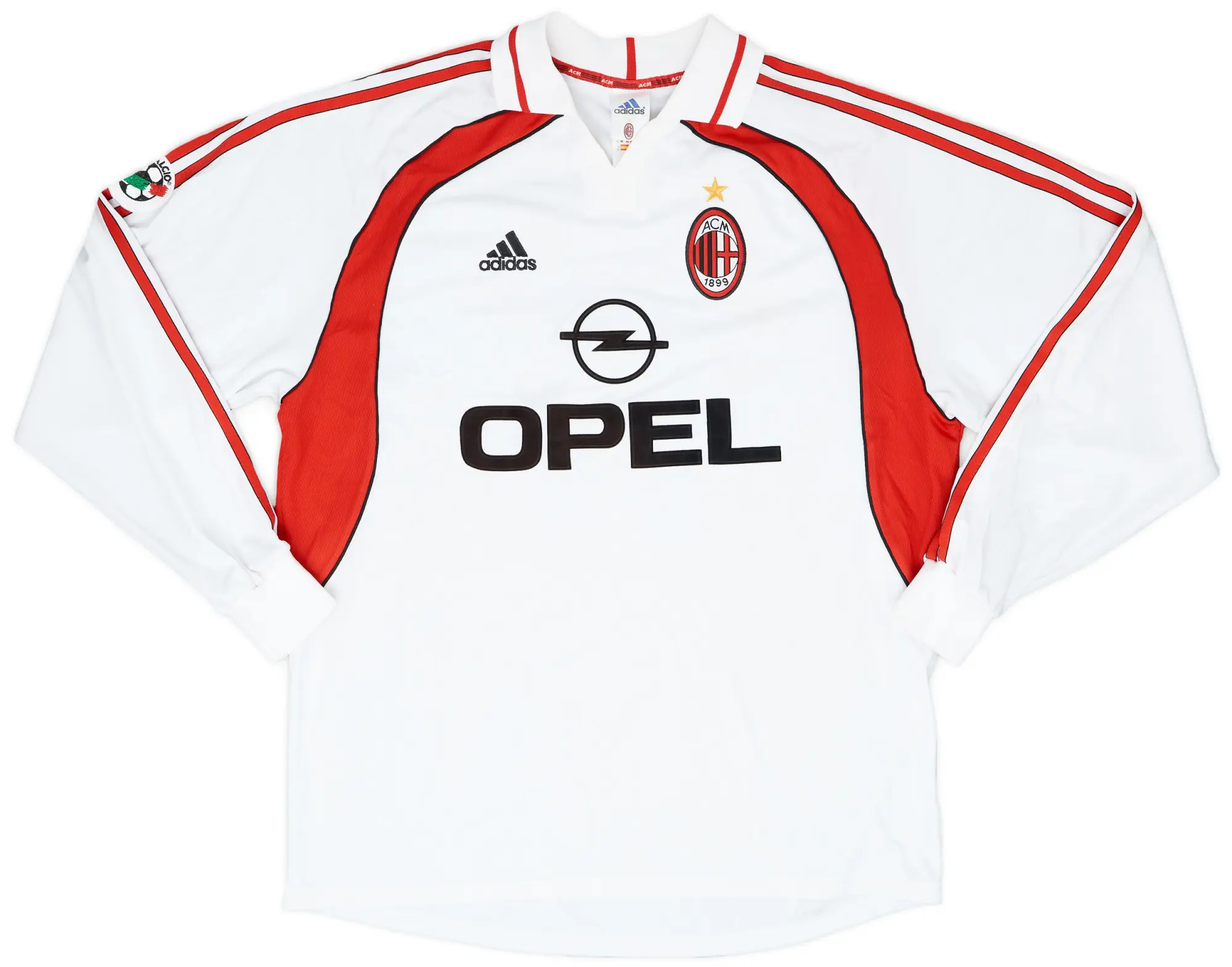 adidas 2000-02 AC Milan Match Issue Away Shirt #11