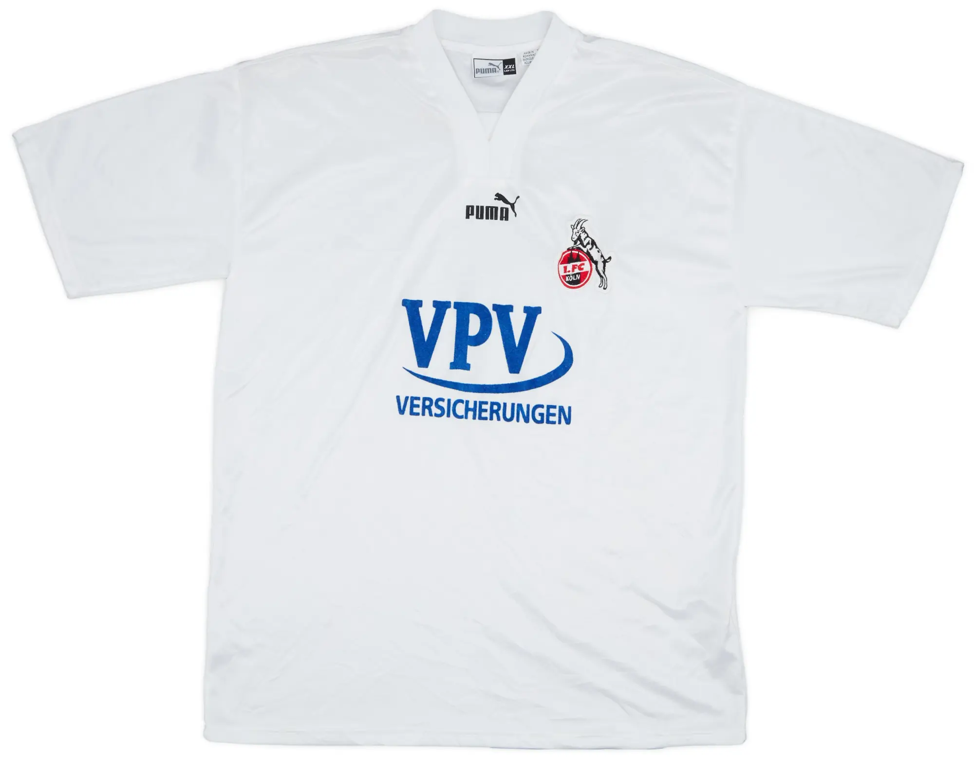Puma 2000-01 FC Koln Home Shirt - 9/10 - (XXL)